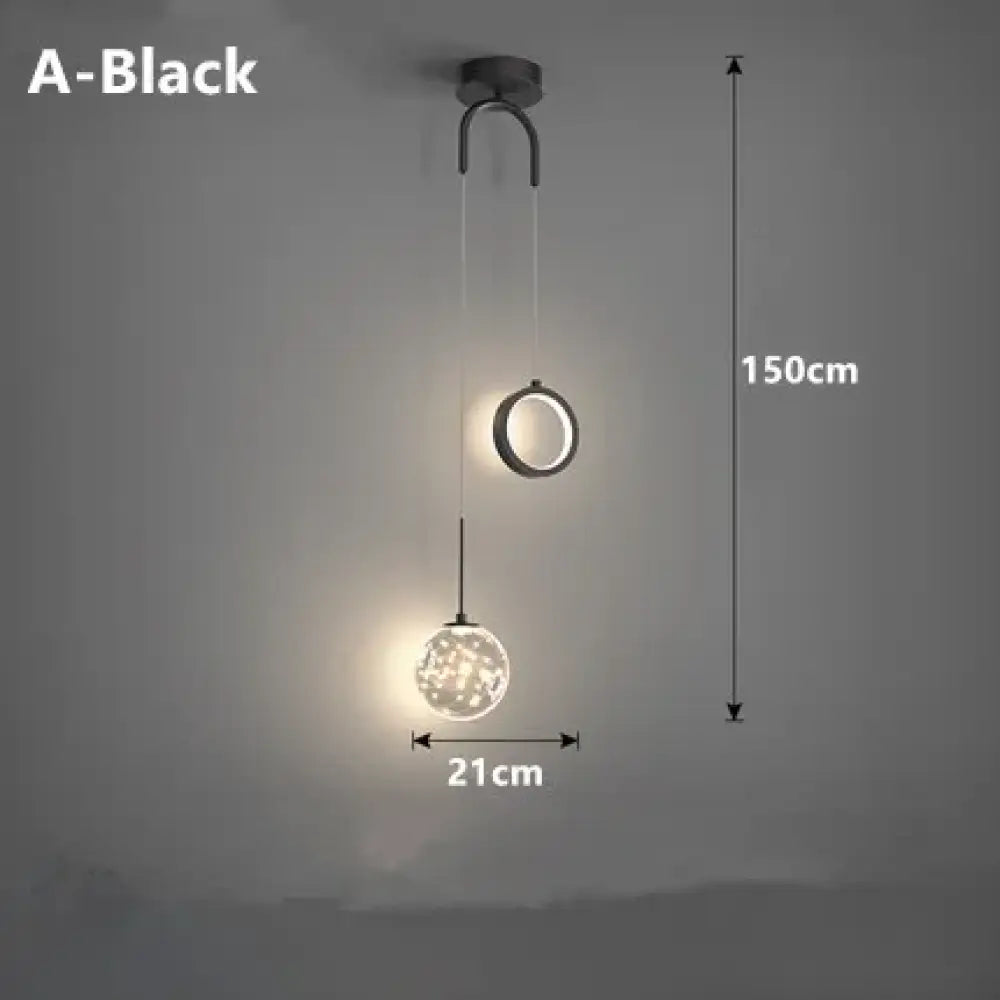 Nordic Minimalist Chandelier | Bedroom & Bedside Lighting