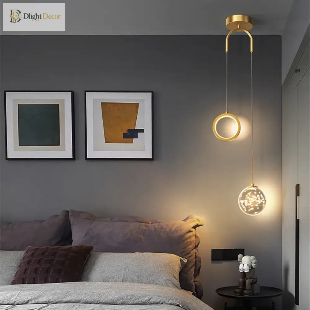 Nordic Minimalist Chandelier | Bedroom & Bedside Lighting