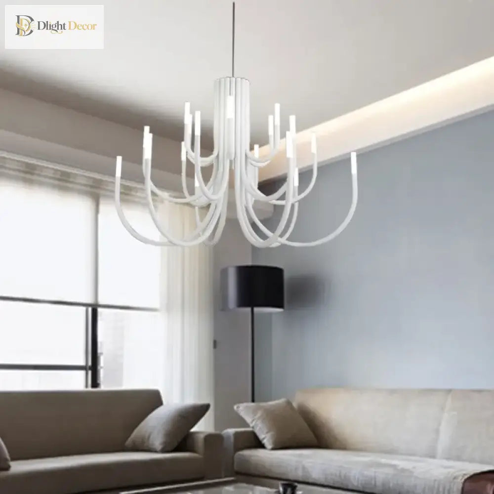 Nordic Modern Chandelier | Bedroom & Bedside Lighting