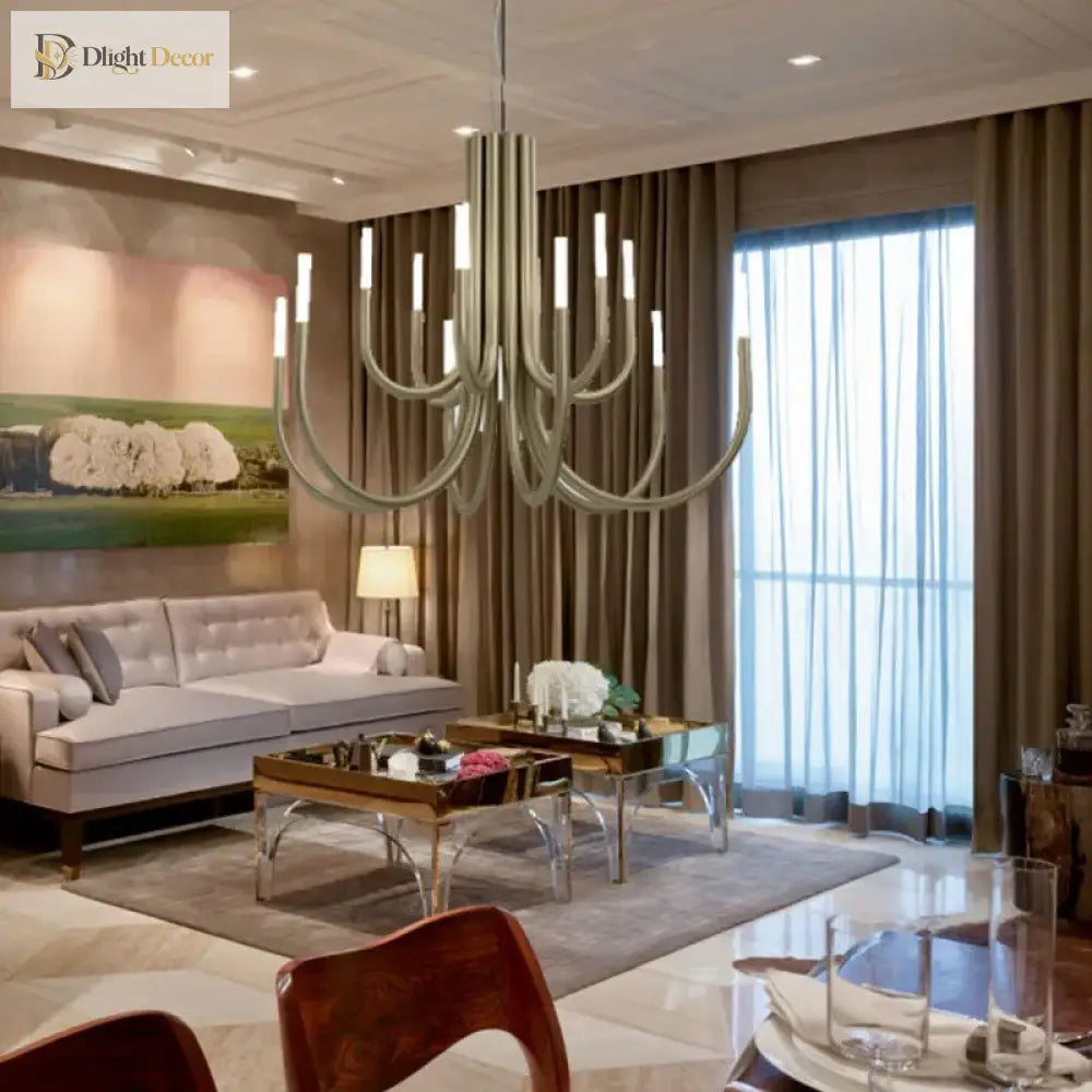 Nordic Modern Chandelier | Bedroom & Bedside Lighting