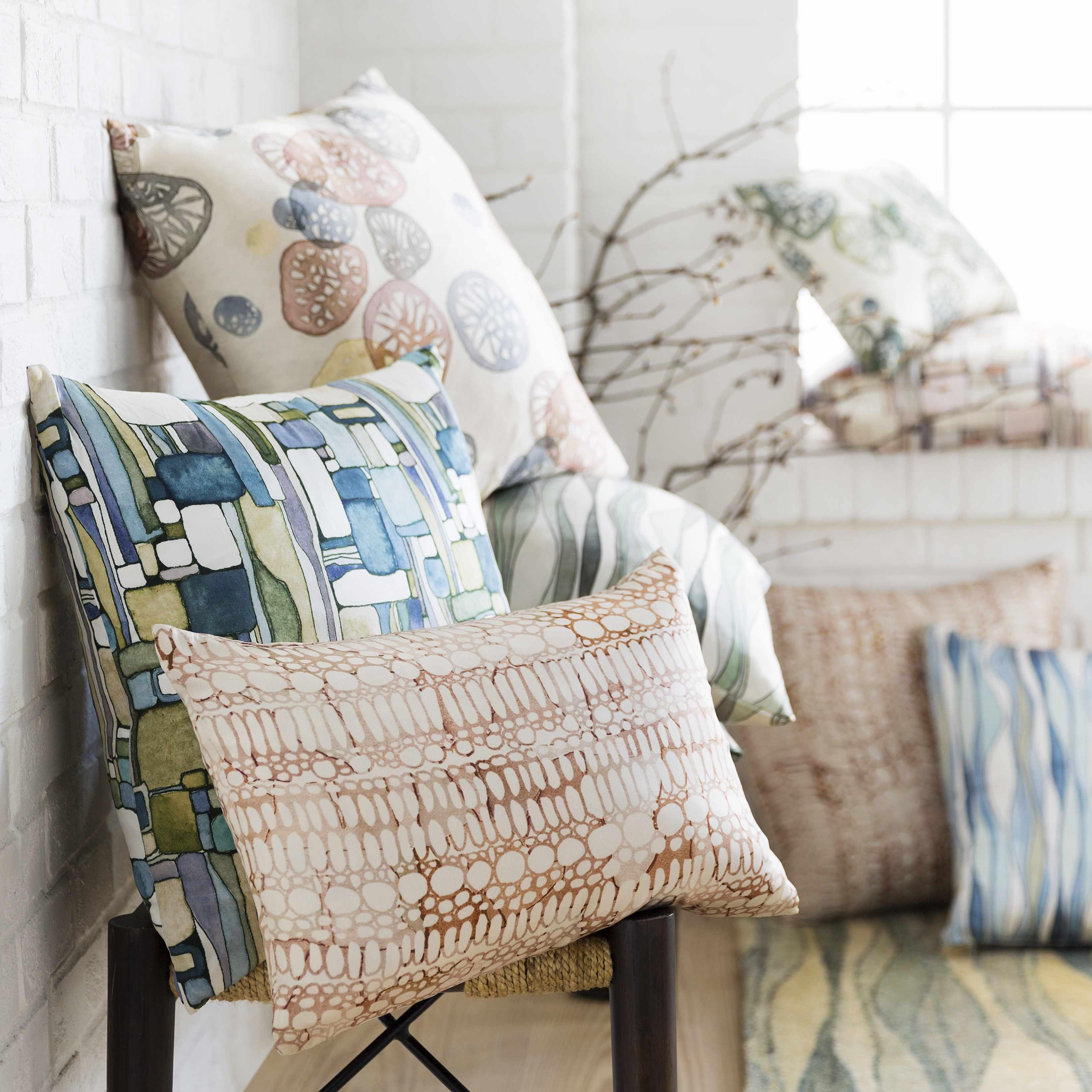 Collaroy Throw Pillow - Clearance - PRHOMZ