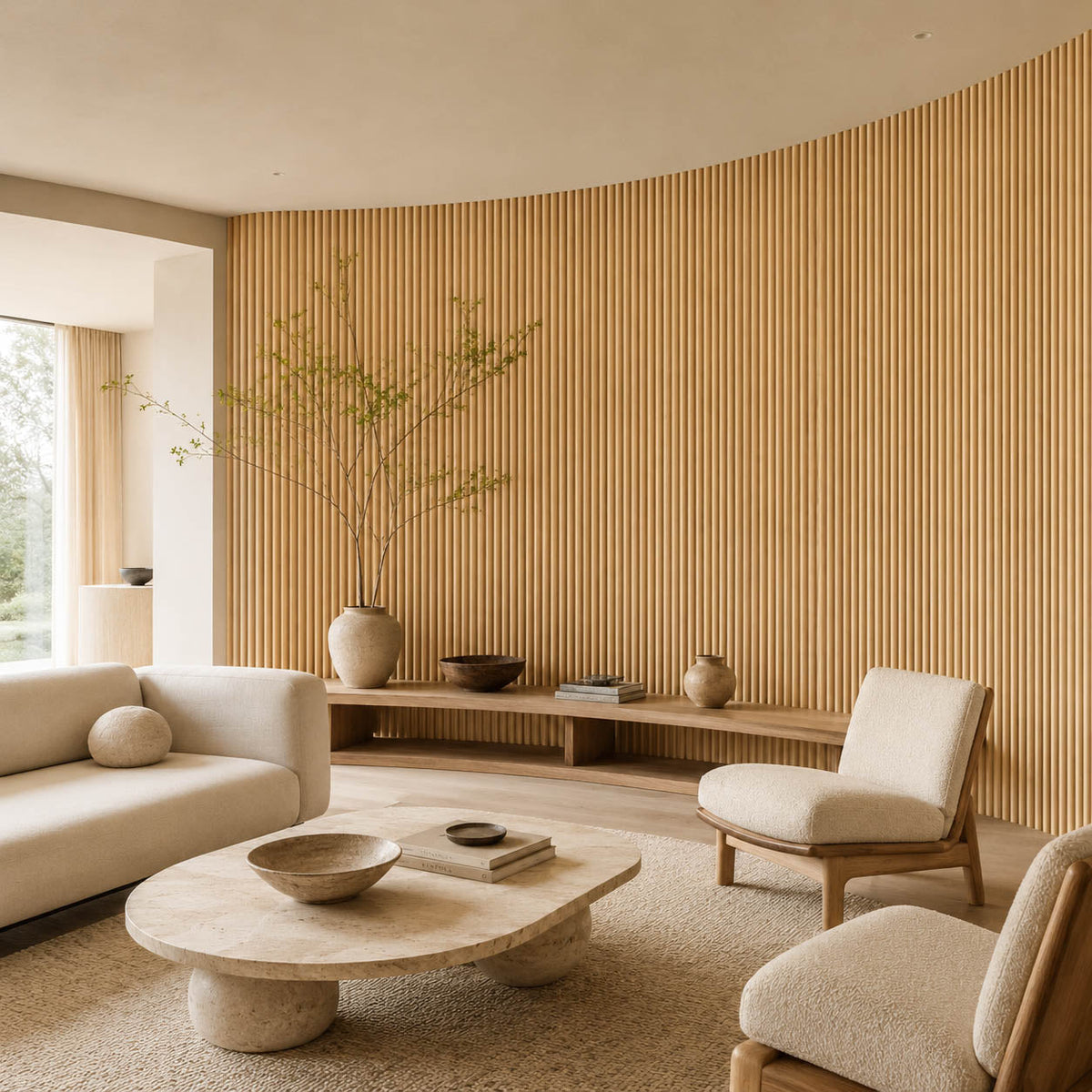 Ridge Flexible Tambour Wood Panels