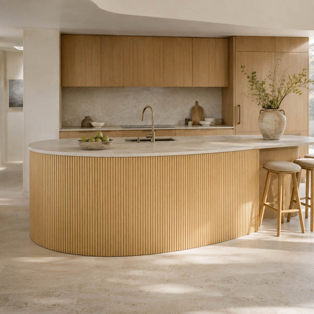 Slat Flexible Tambour Wood Panels