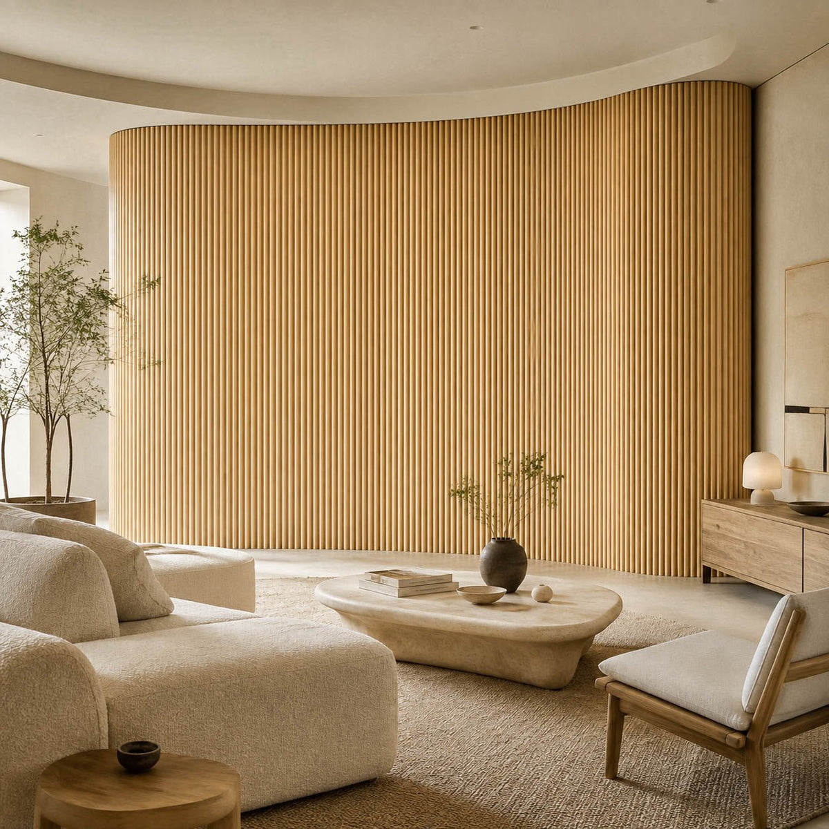 Ridge Flexible Tambour Wood Panels