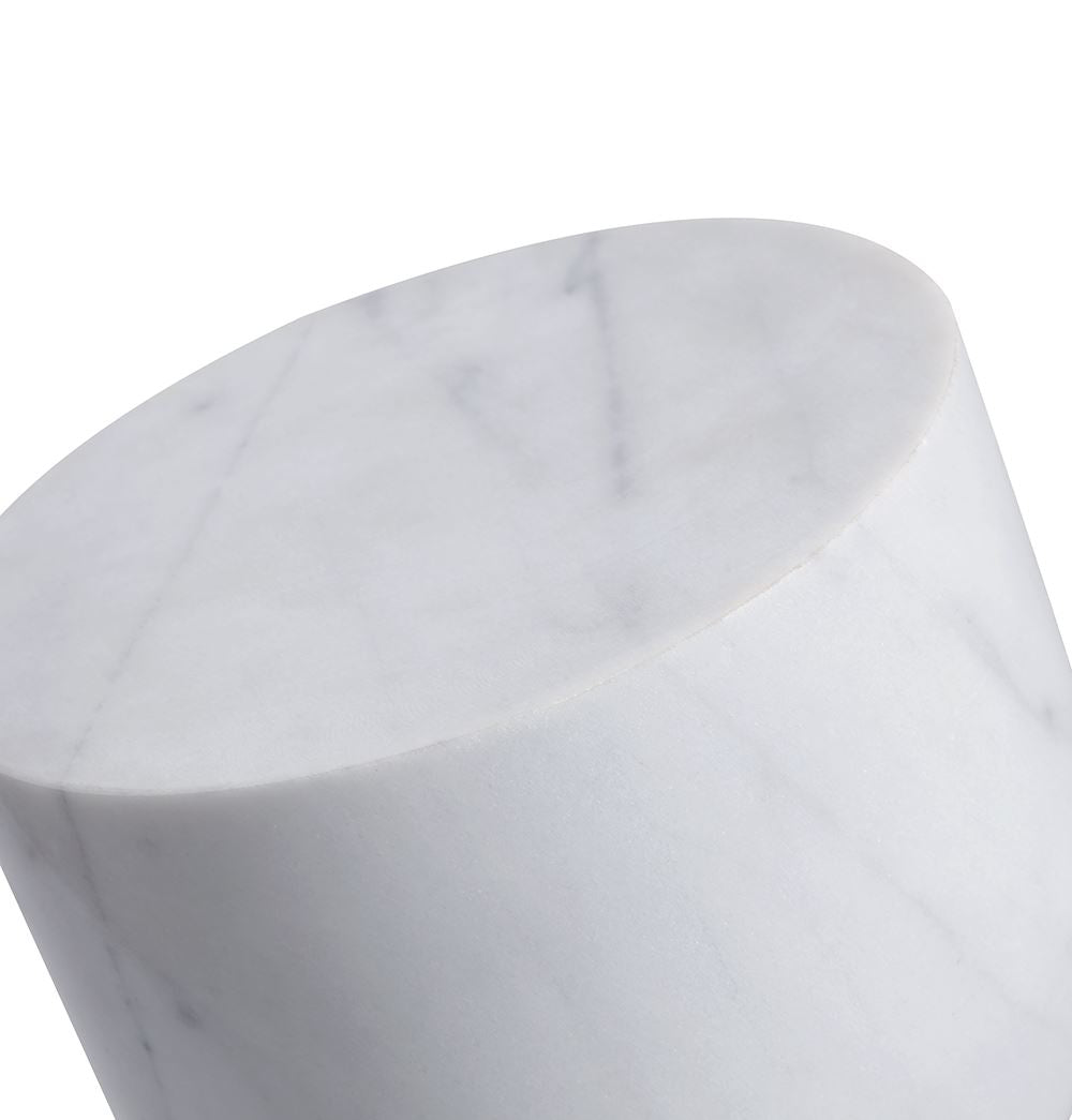 Océane Side Table - White Marble-4