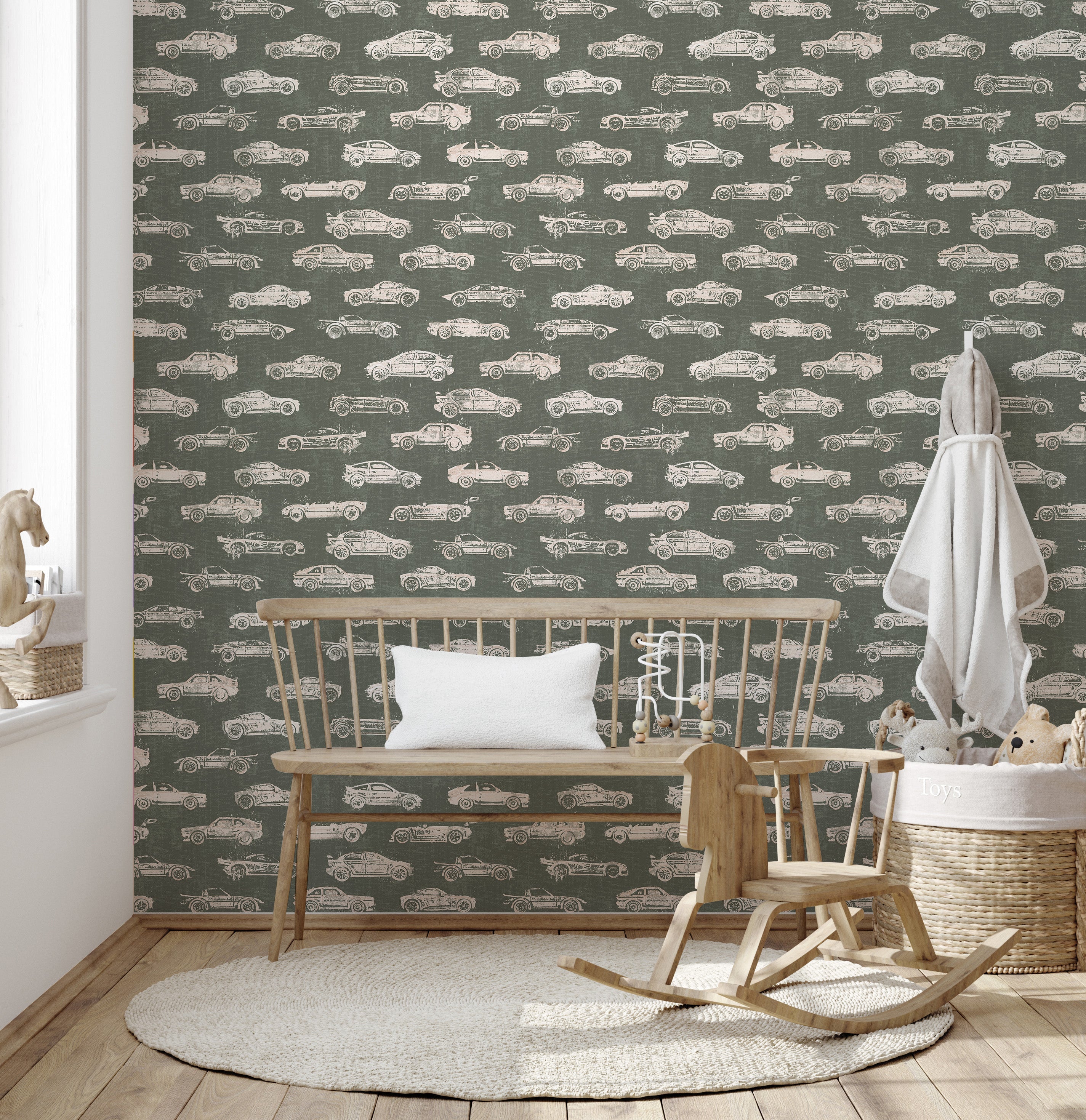 Derby Wallpaper by Rusky Rose by Amy