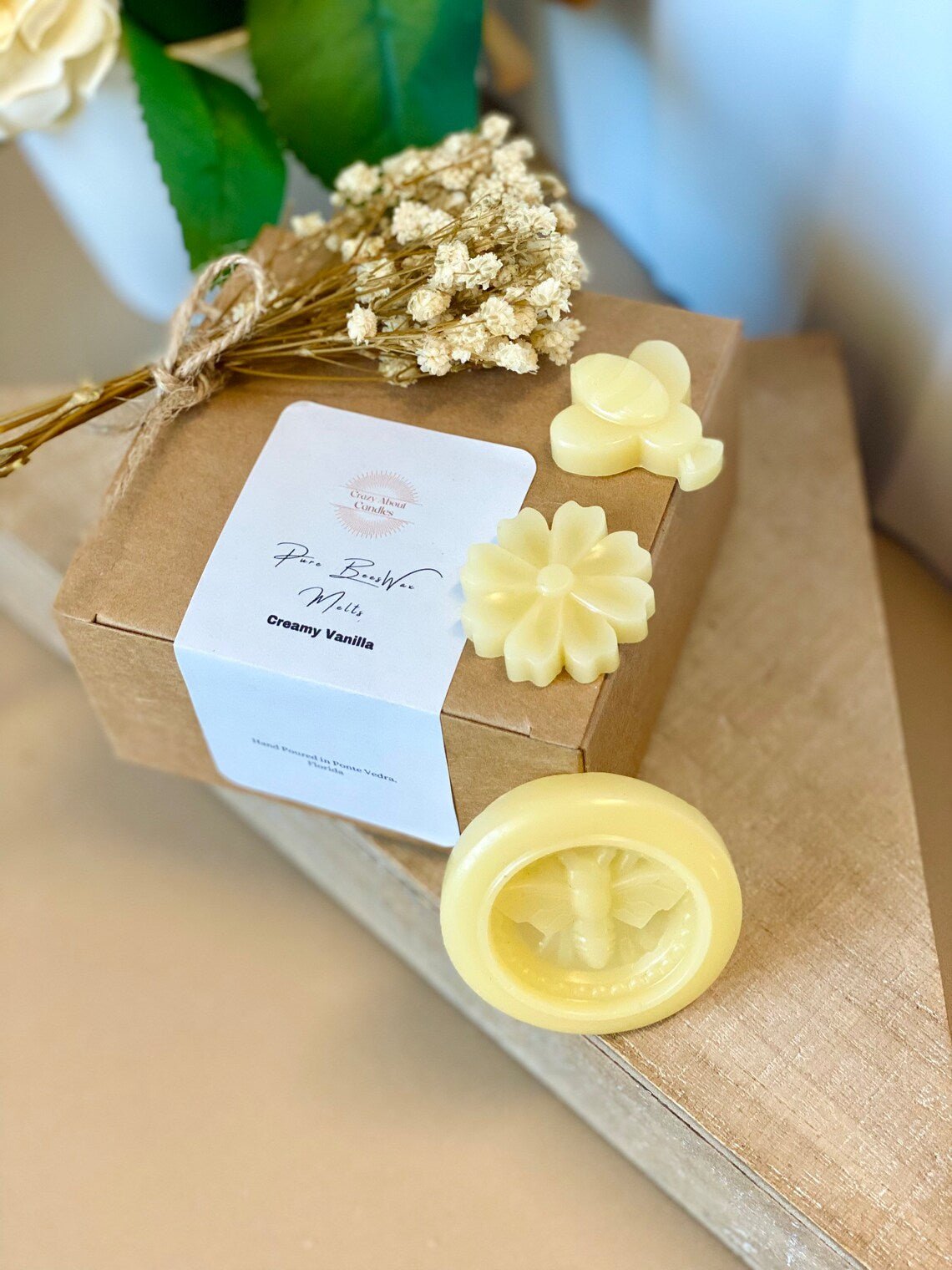 Organic Beeswax Melts 6Pcs-3