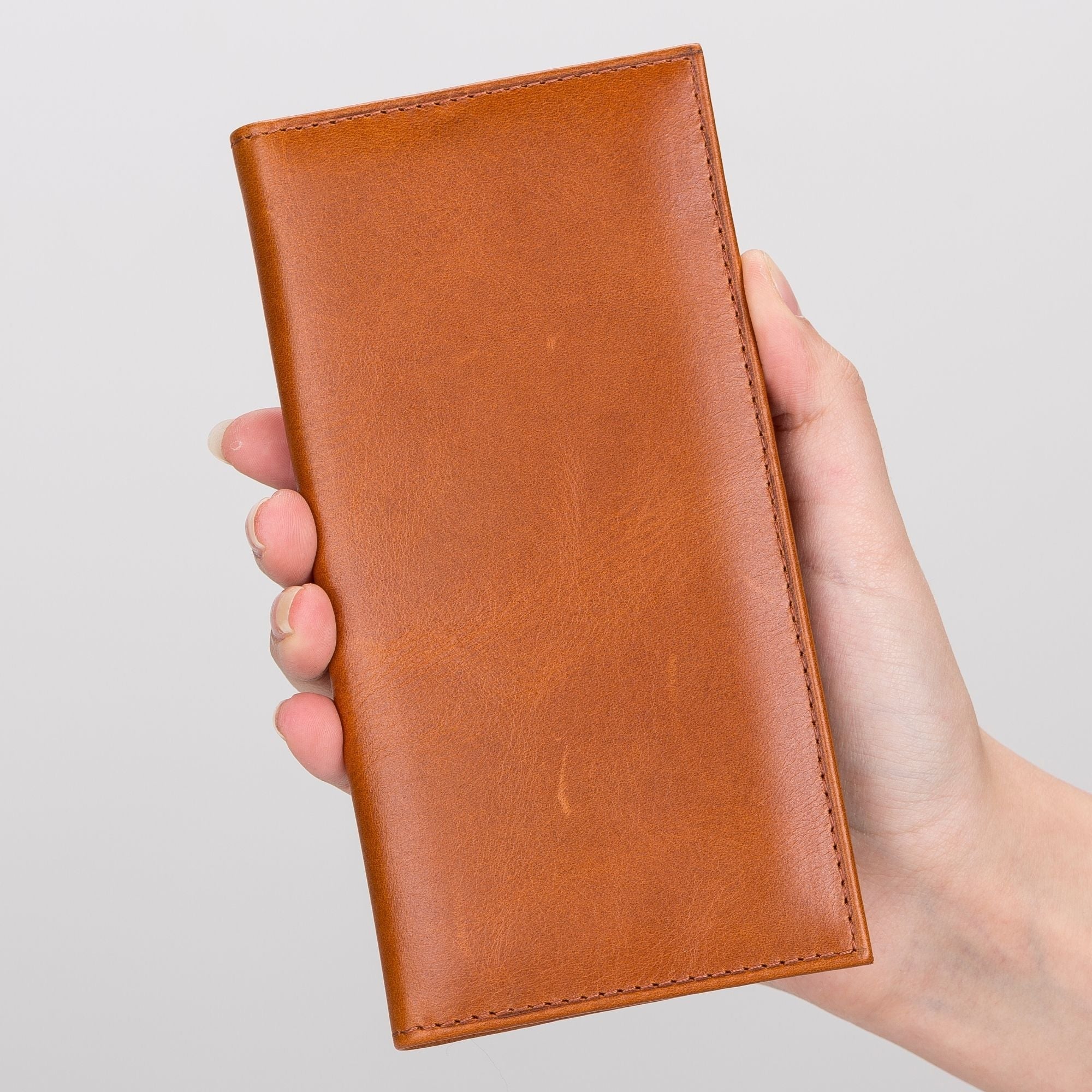 Ouray Handmade Full-Grain Leather Long Wallet for Men and Women-0