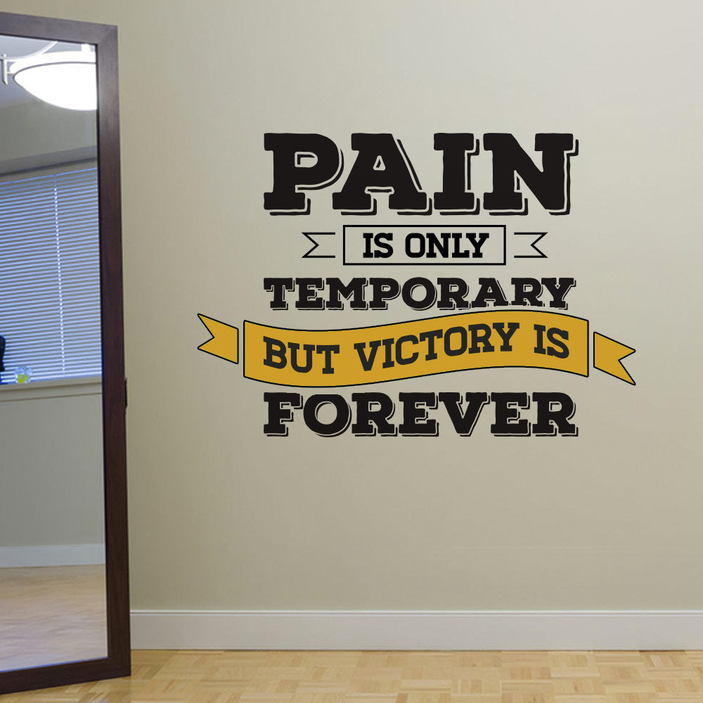 Victory is Forever Wall Sticker-0