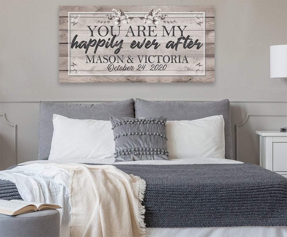 Personalized - Happily Ever After - Canvas