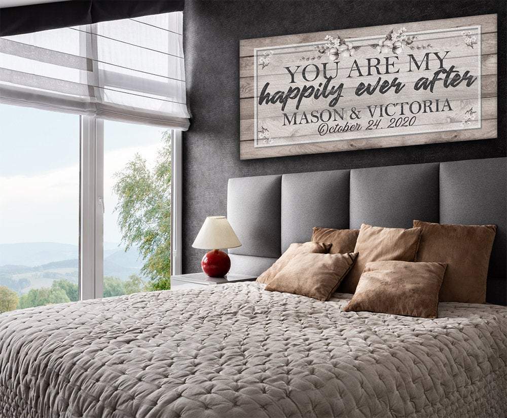Personalized - Happily Ever After - Canvas