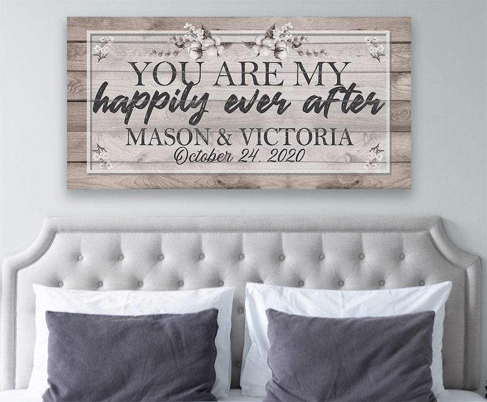 Personalized - Happily Ever After - Canvas