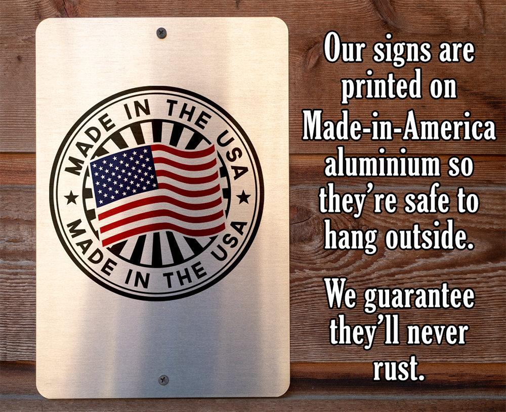 Personalized - Ice Cold Beer Served Here - Metal Sign