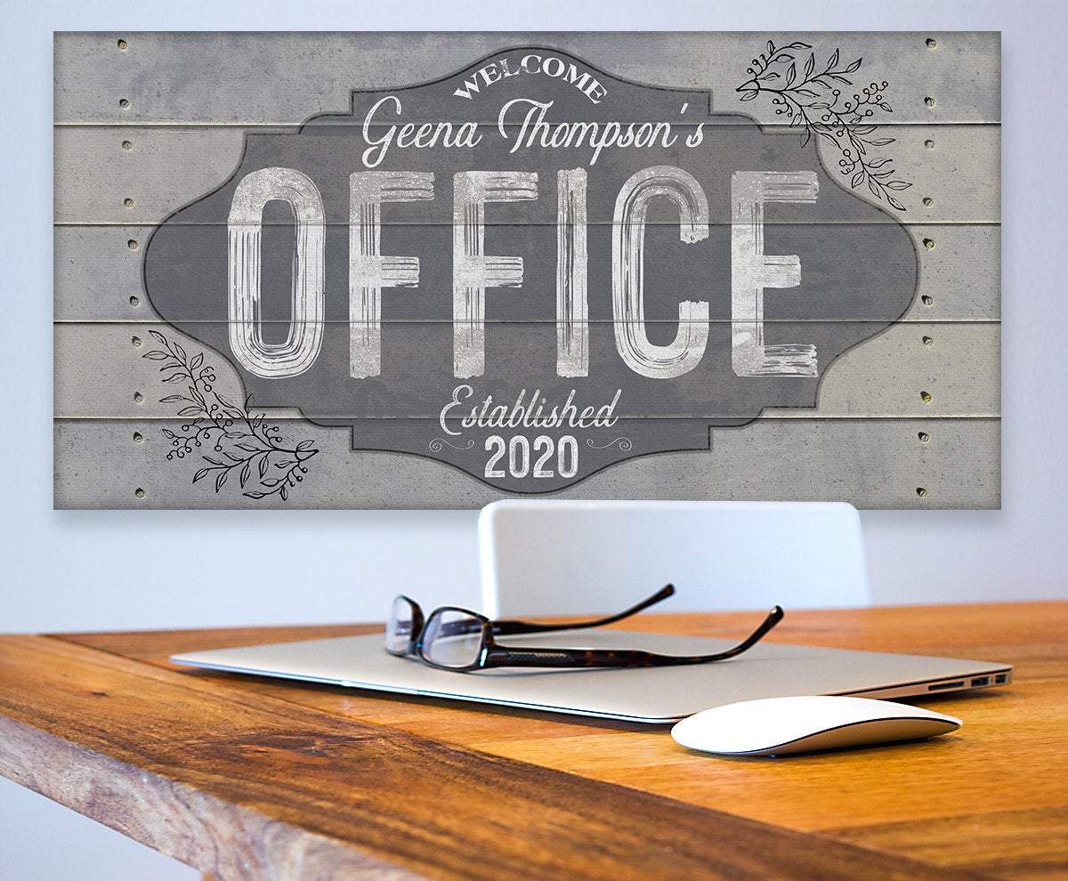 Personalized - Office - Canvas