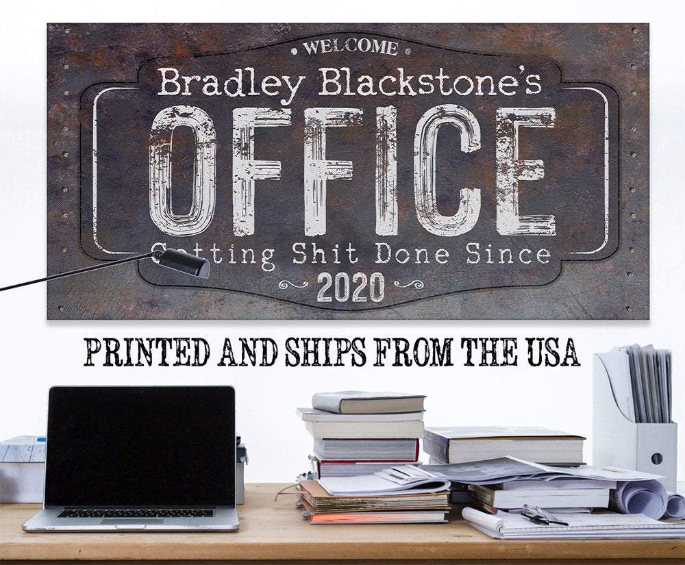 Personalized - Office - Canvas