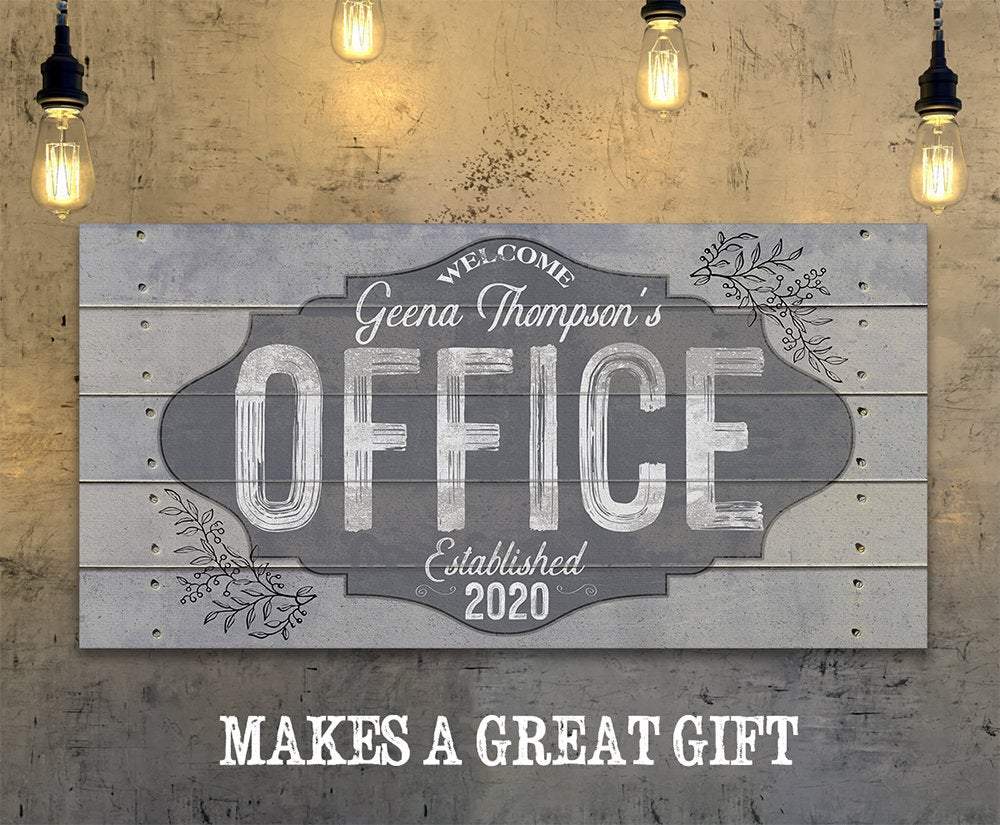 Personalized - Office - Canvas