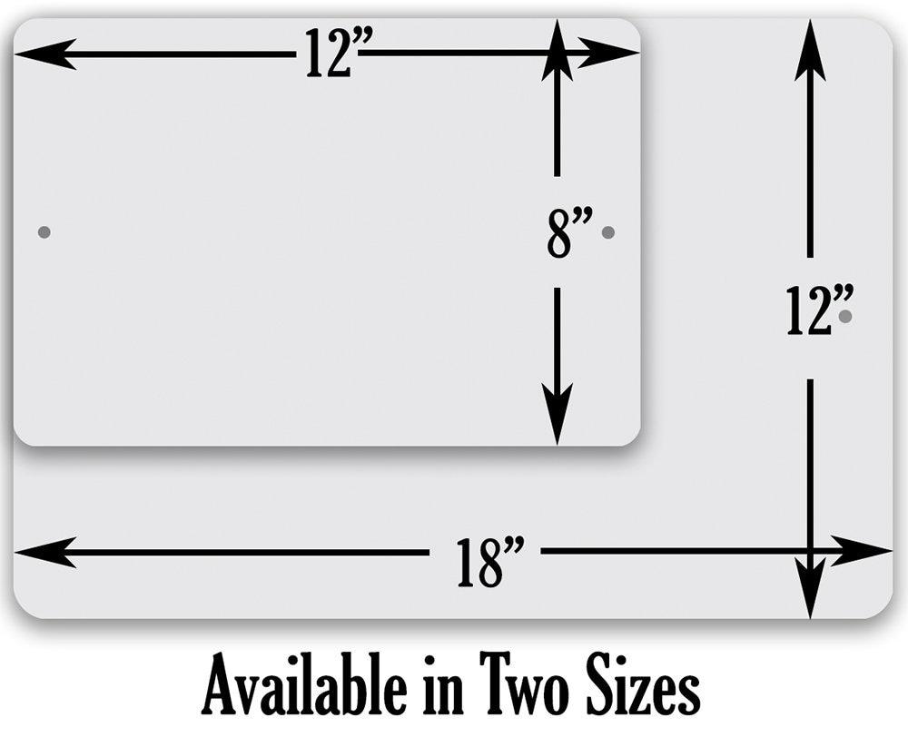 Personalized - Open Bar Policy - Metal Sign