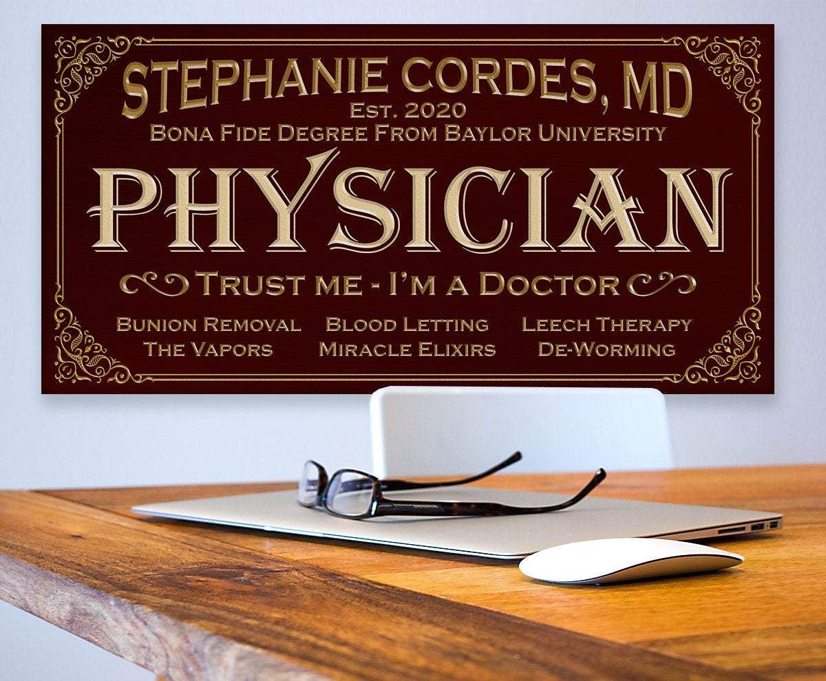Personalized - Professional Physician - Canvas
