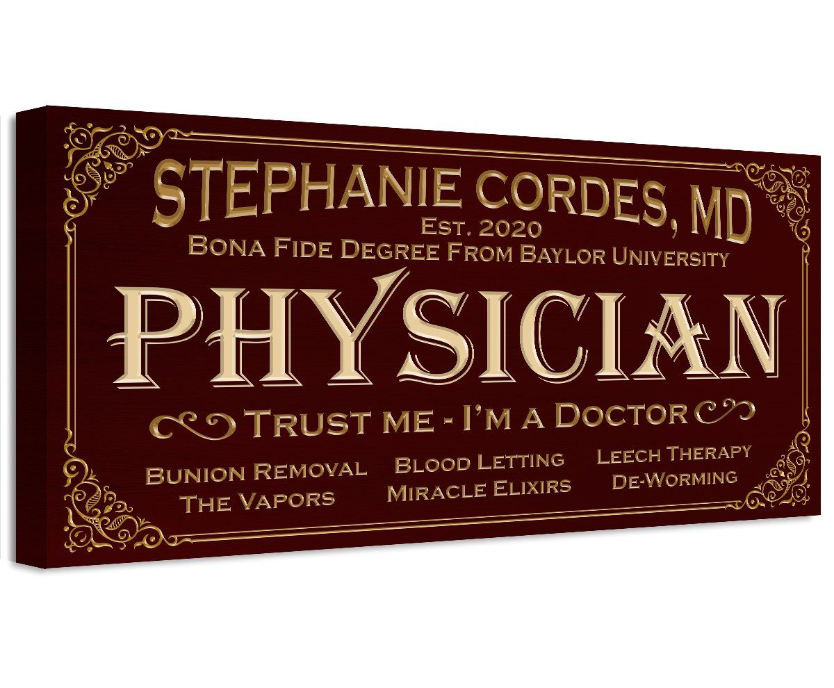 Personalized - Professional Physician - Canvas