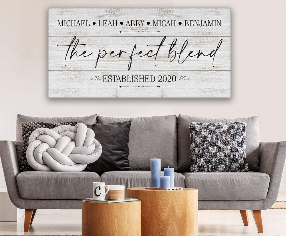 Personalized - The Perfect Blend - Canvas