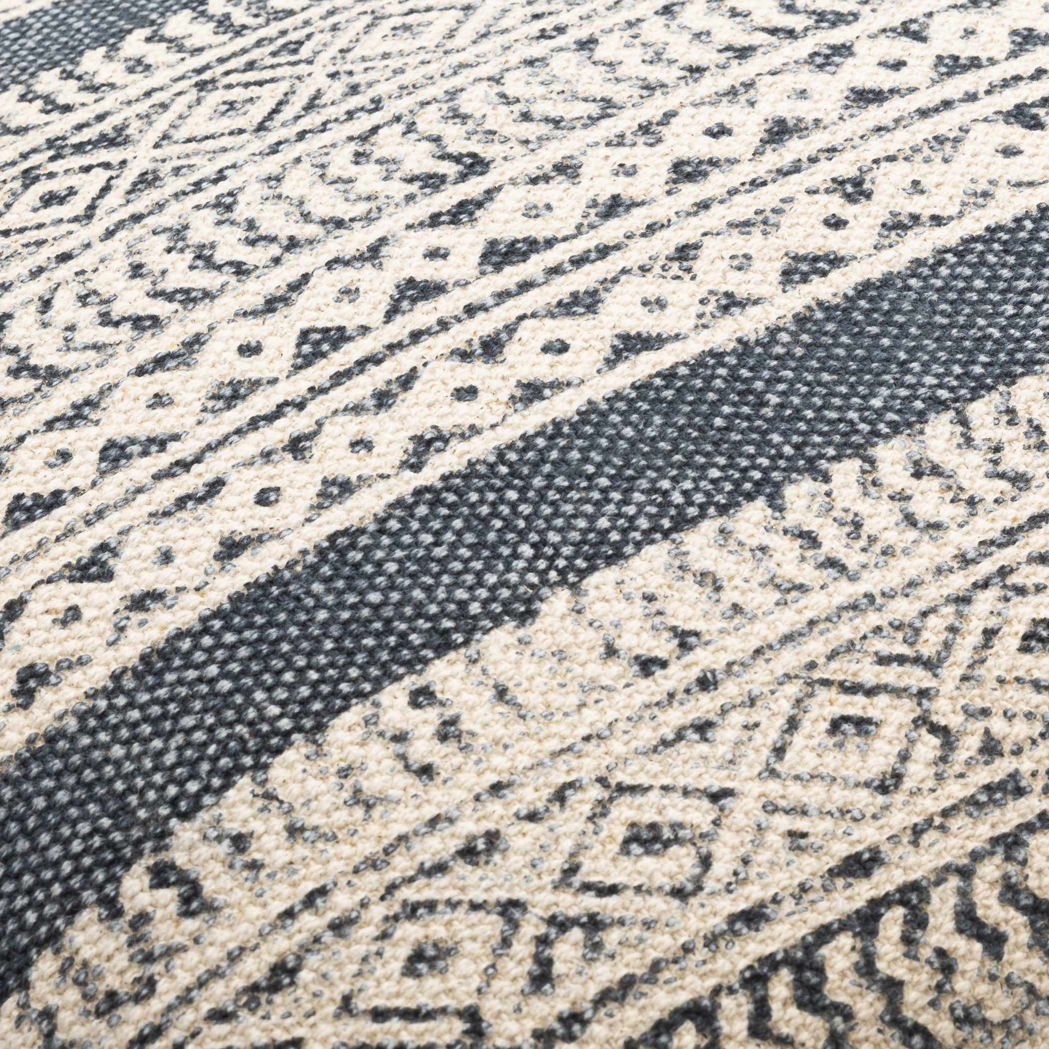 Palamutlu Tribal Geometric Pattern Accent Pillow-3