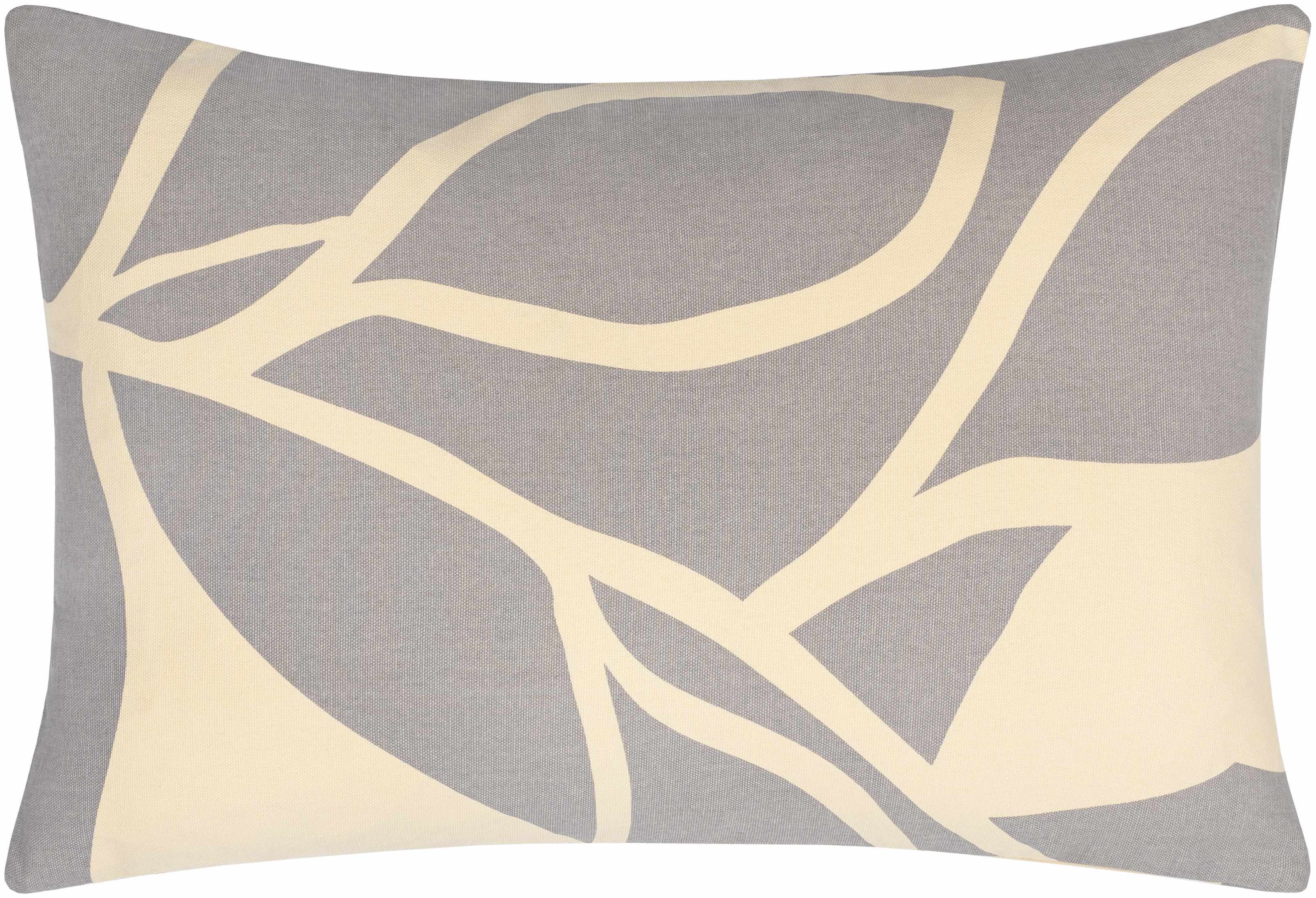 Pontevedra Neutral Abstract Accent Pillow - Clearance-3