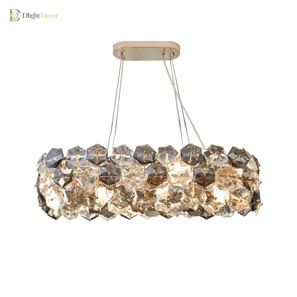 Post Modern Crystal Chandelier | Dining Room Home Lighting