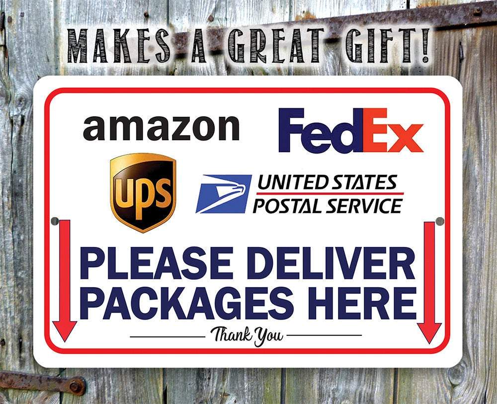Postal Sign - Metal Sign