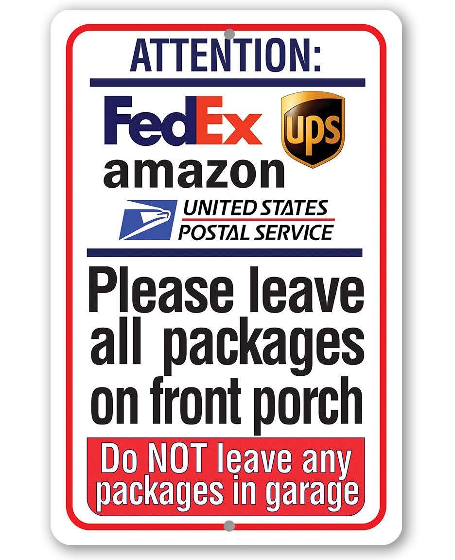 Postal Sign - Metal Sign