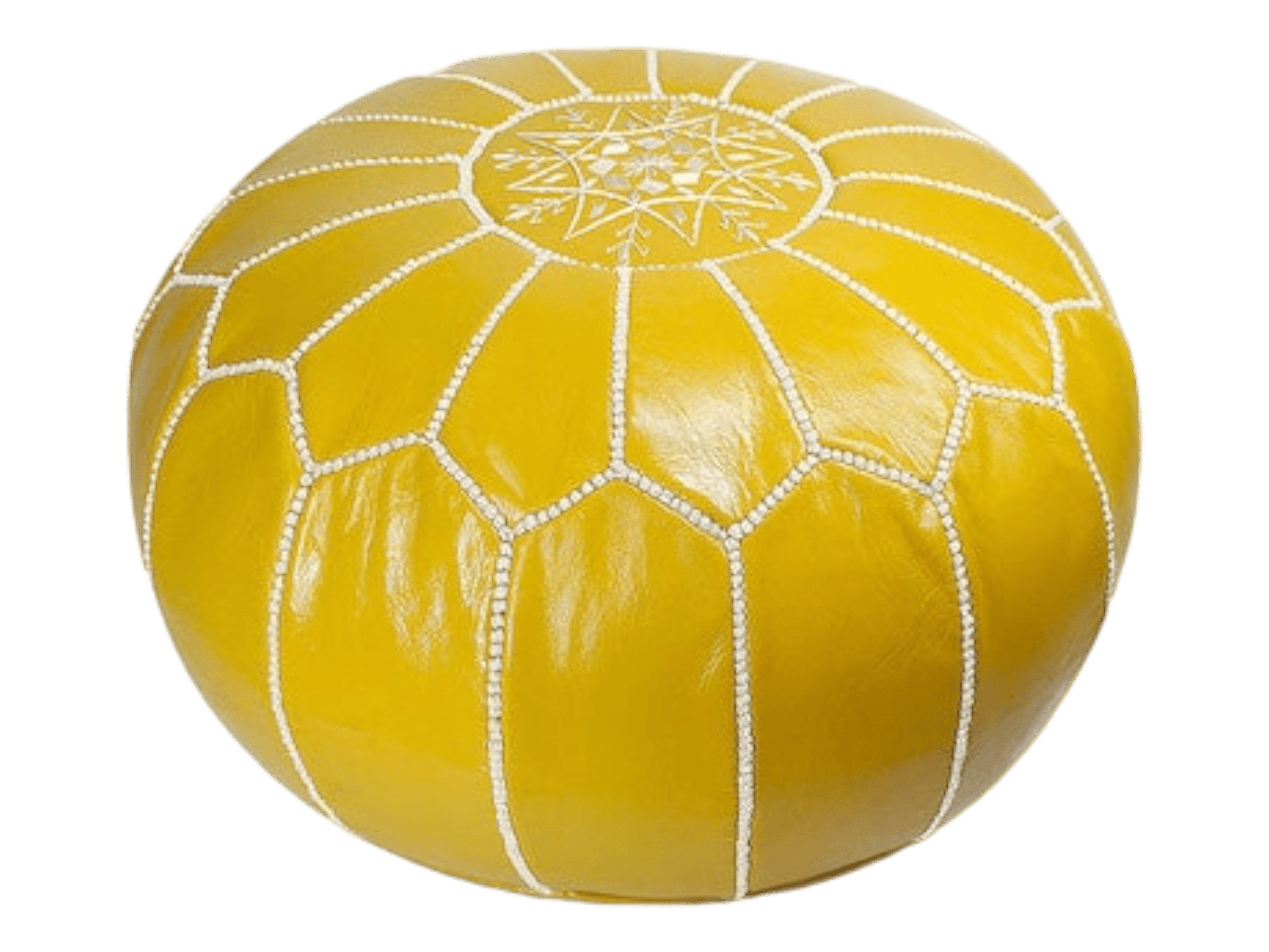 Moroccan  Round Pouf – Cozy Comfort in Earthy Elegance-1