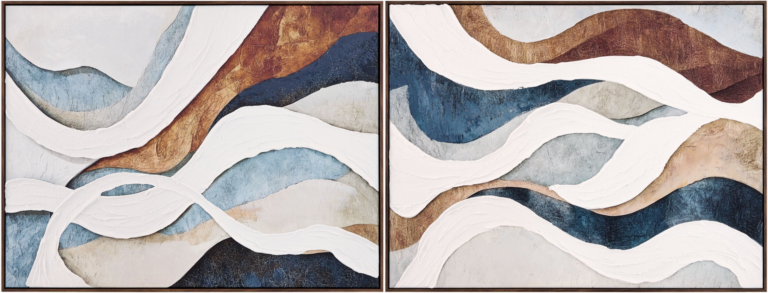 Deep Dark Gray Modern Framed Wall Art for modern gallery walls-0