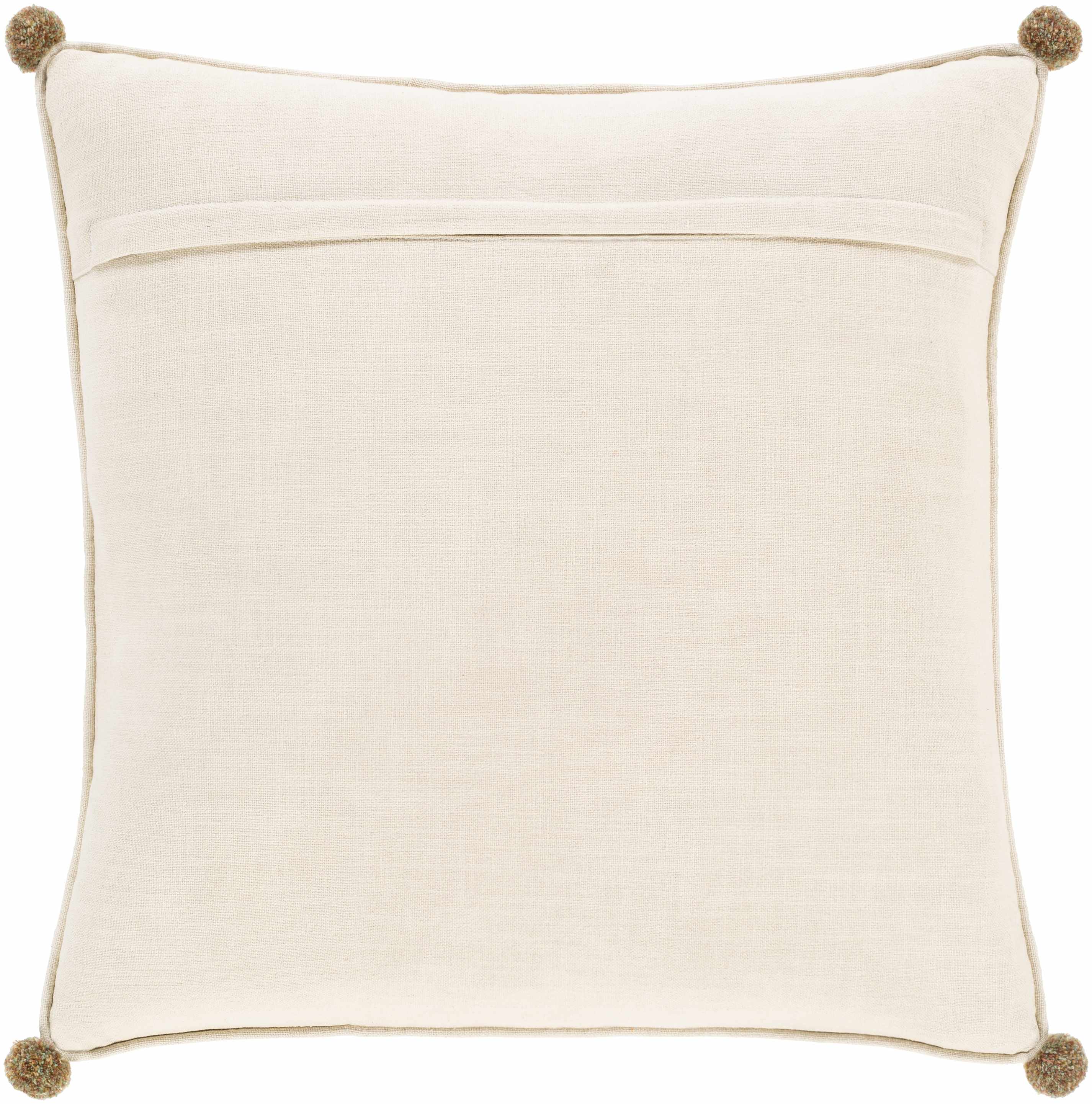 Paradis Pom-Pom Tassel Throw Pillow-2