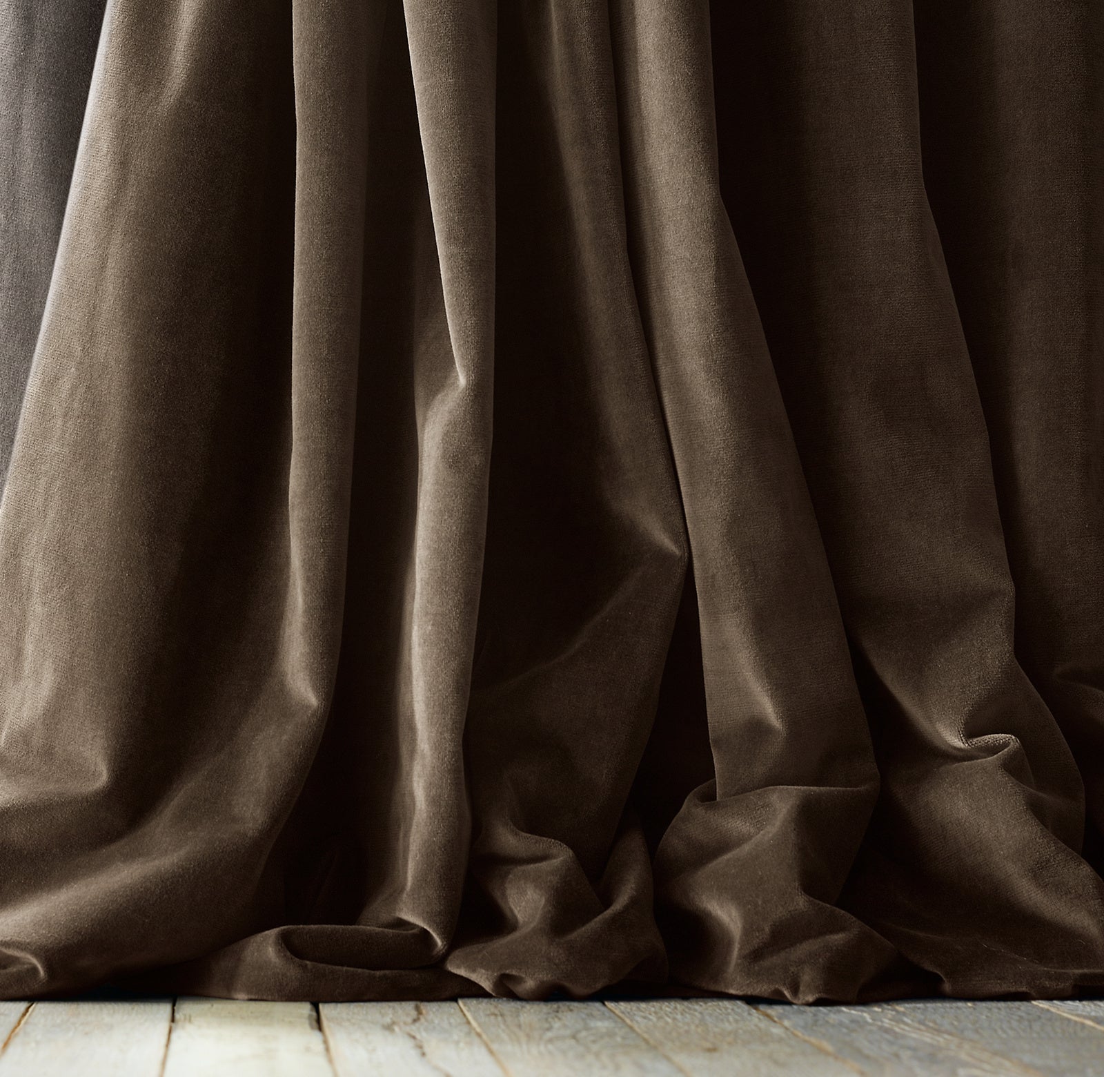 Triple Pinch Pleat Velvet Curtains | 100% Cotton | Blackout Lining Option | Standard & Custom Sizing-3