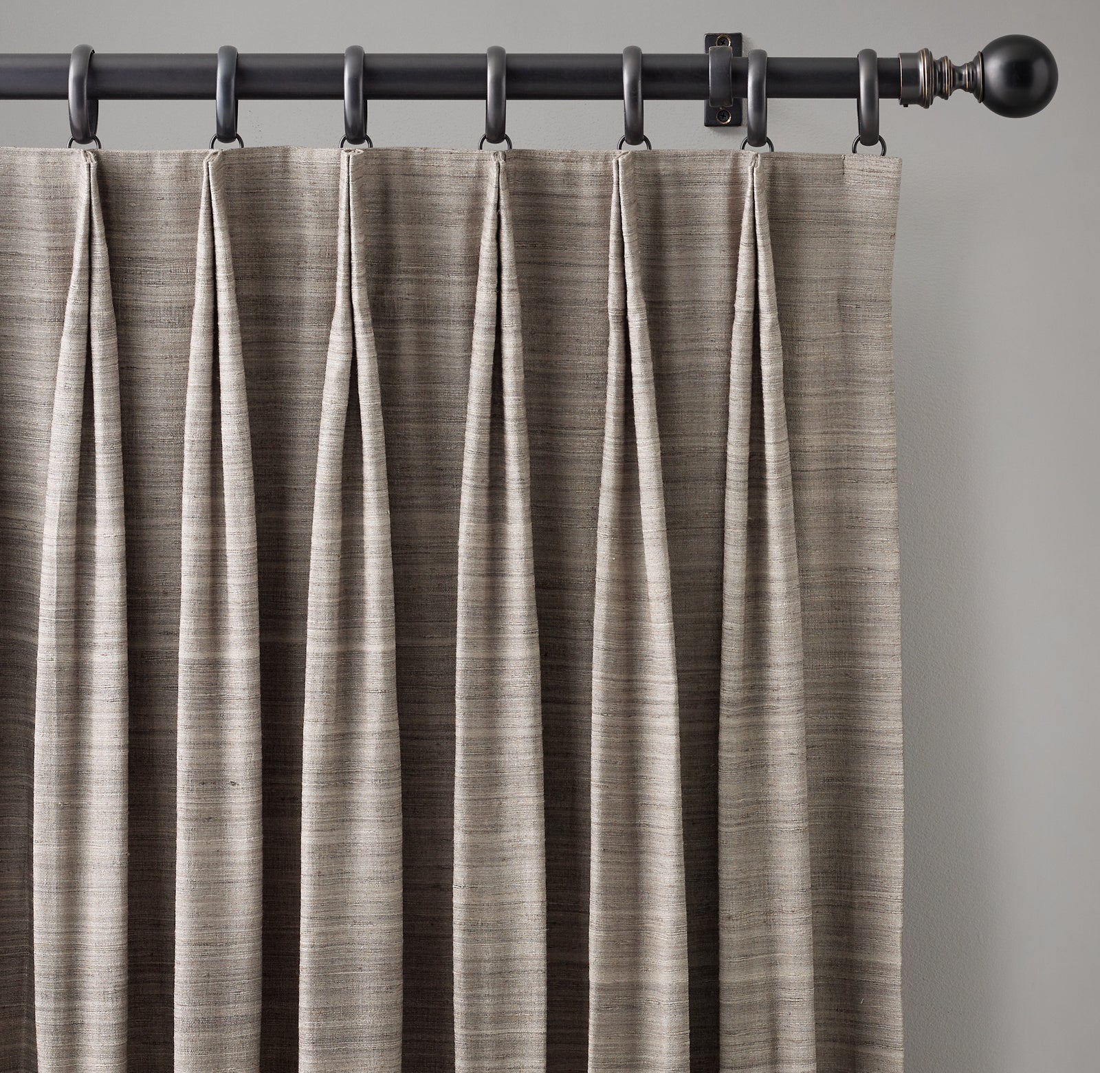 Luxury 100% Raw Silk Curtains | Euro/Pinch Pleat | Blackout & Light Filtering Options | Made to Measure-0
