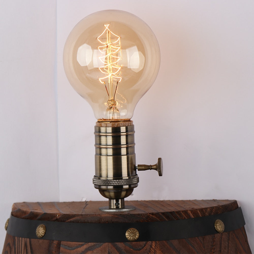 American vintage wall lamps country wine barrel modern wall lights LED E27 for bedroom living room restaurant kitchen aisle bar-1