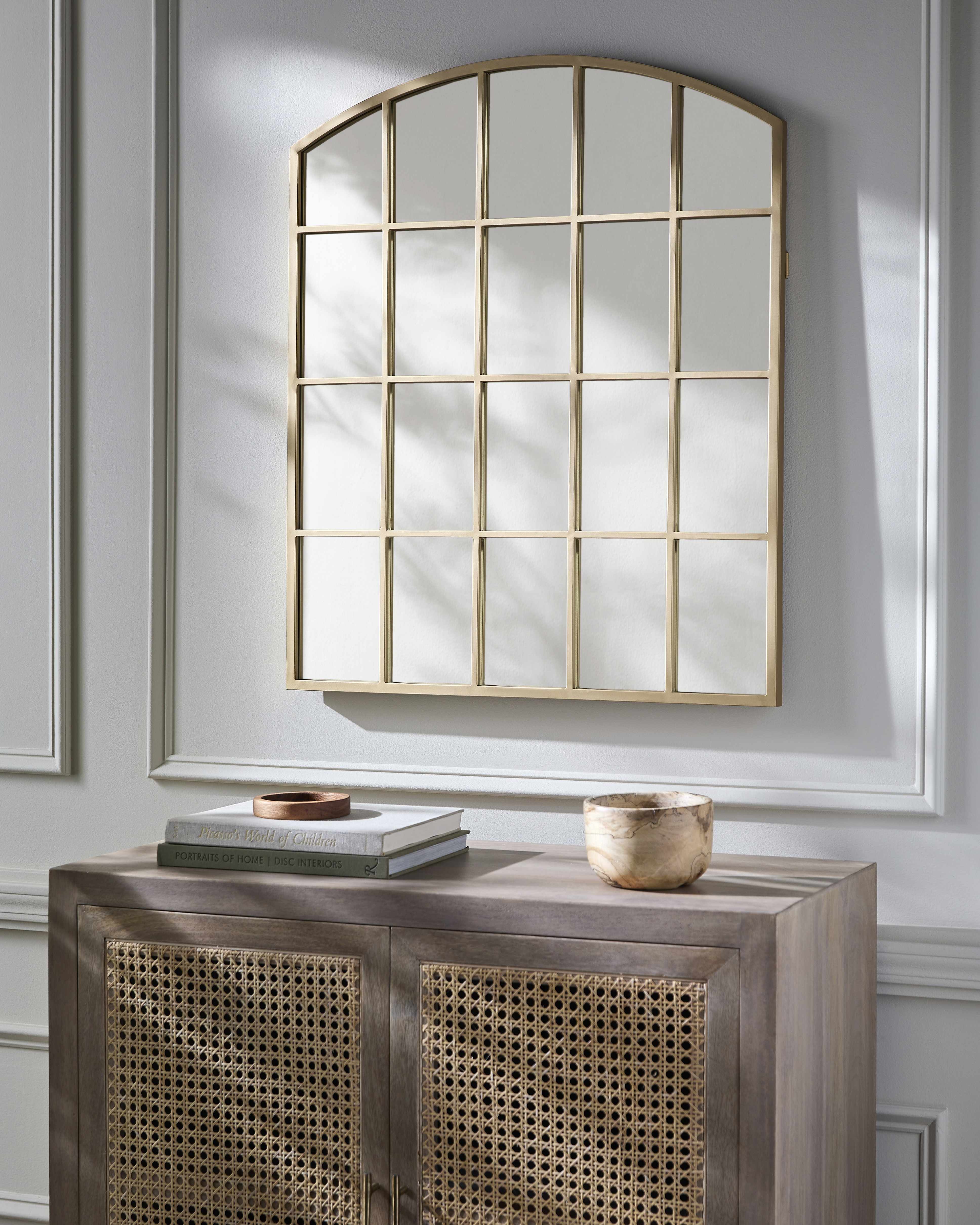 Pisignano Gold Caged Mirror - Clearance