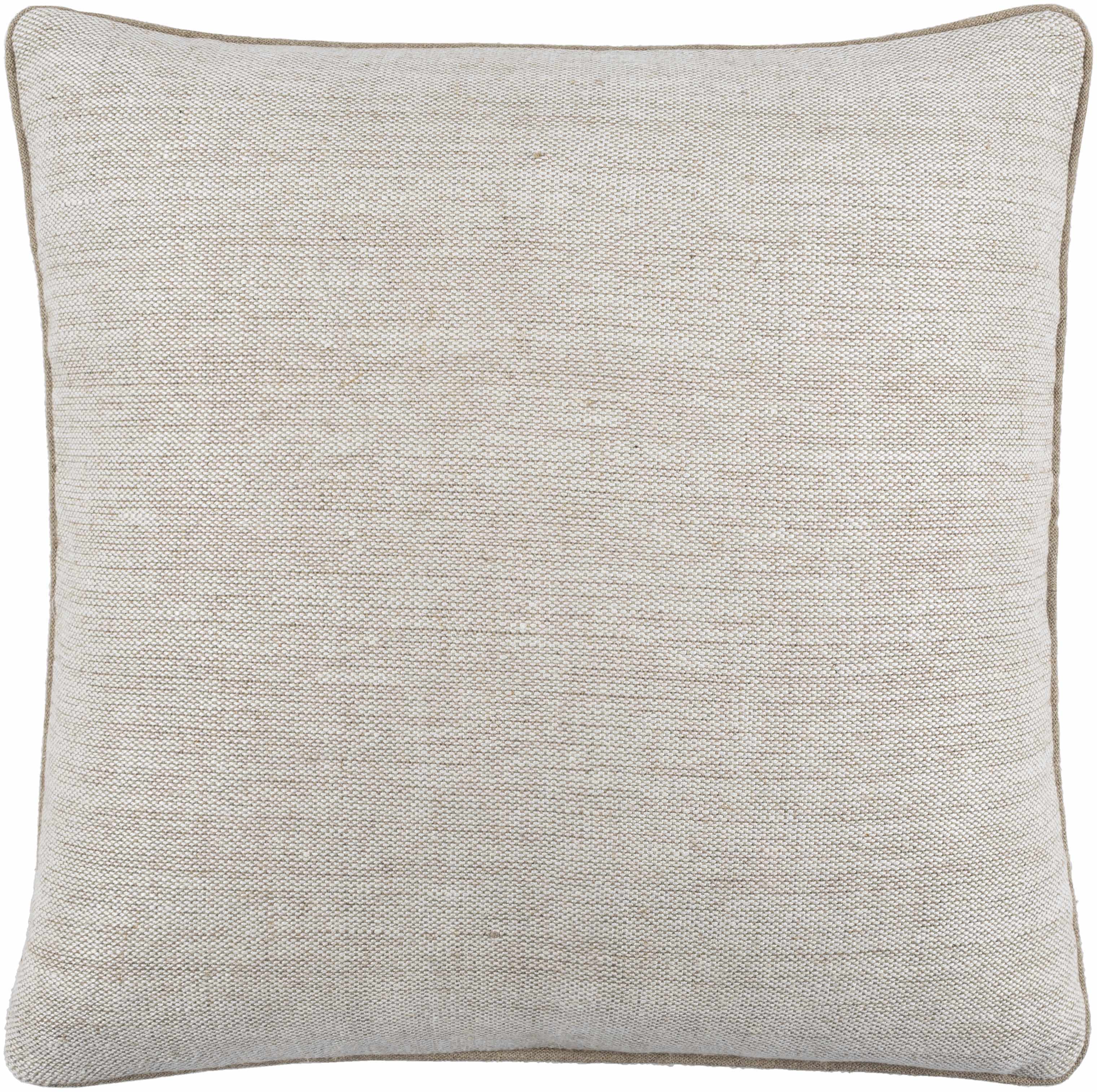 Pulungmasle Cream Woven Accent Pillow - Clearance-0