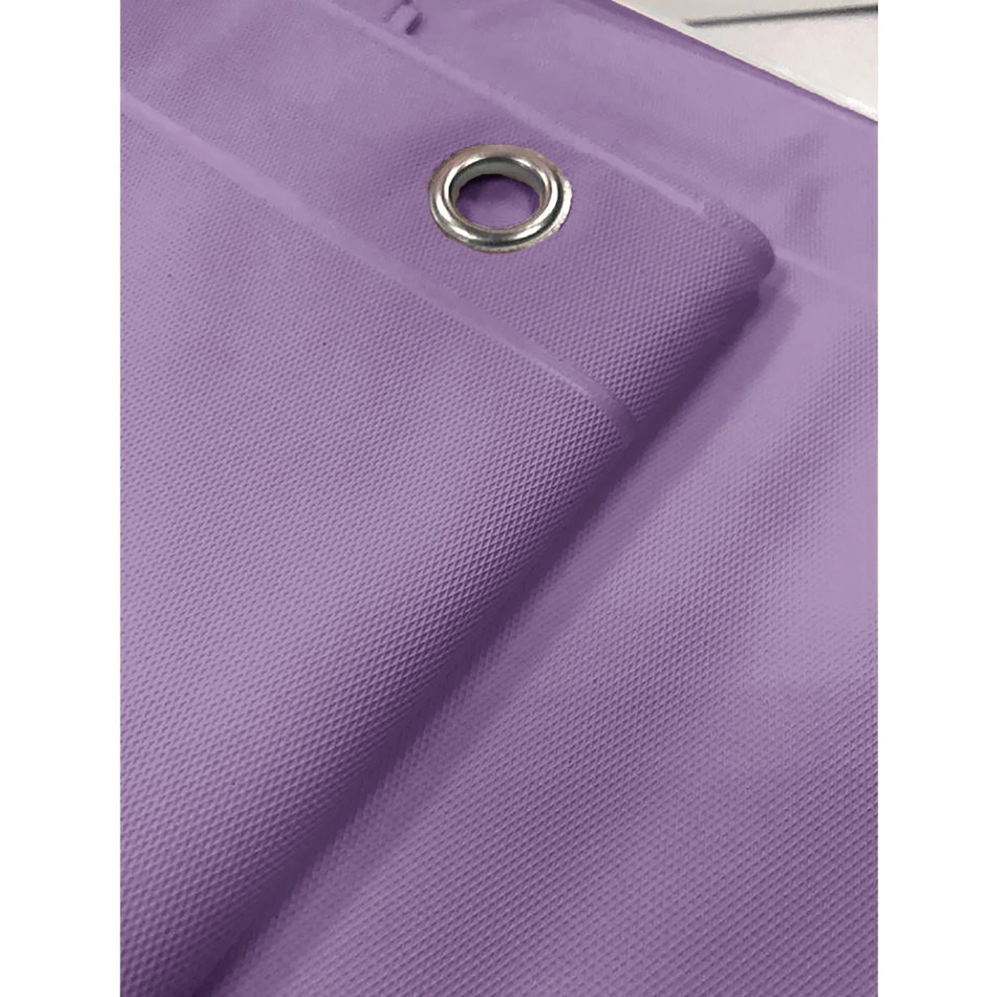 70" x 72" - Purple Vinyl Shower Curtain Liner Waterproof