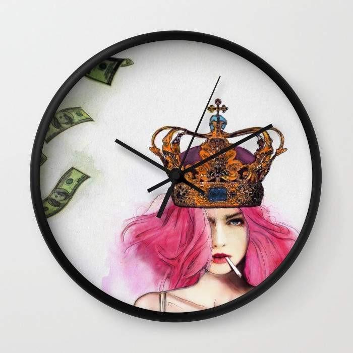 Queen Bitch Wall clock-1