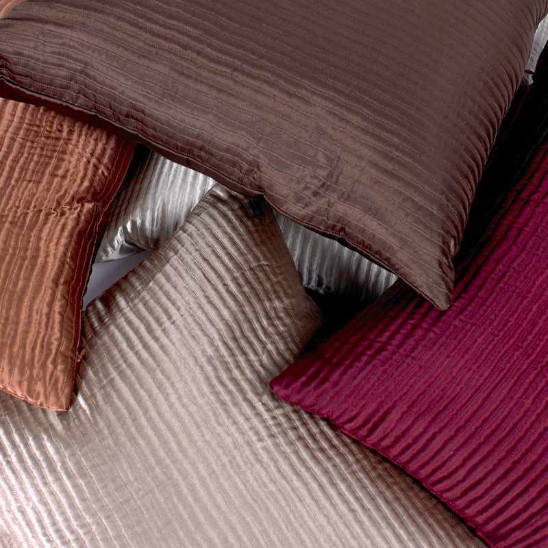 Raco Dark Brown Square Throw Pillow-1