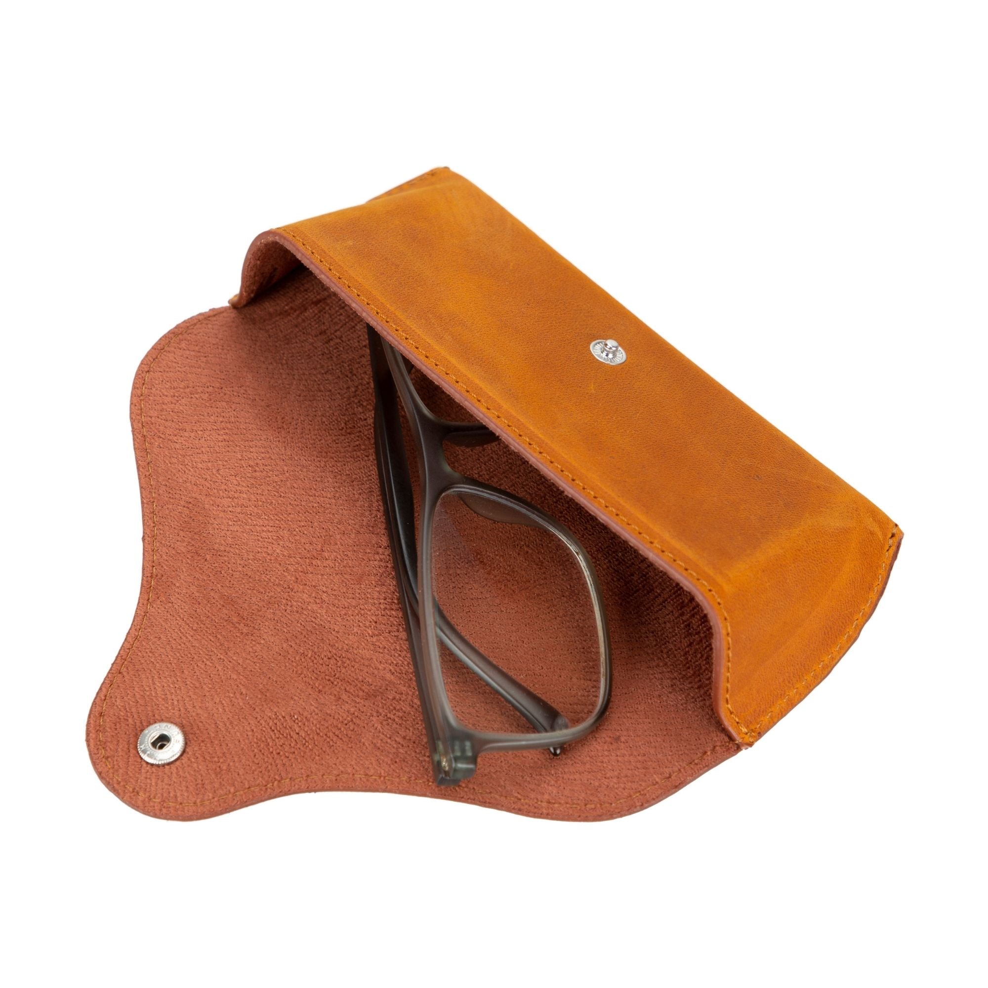 Rochester Full-Grain Leather Eyeglass Case-8