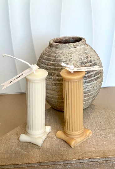 Roman Column Pillar Candle-1