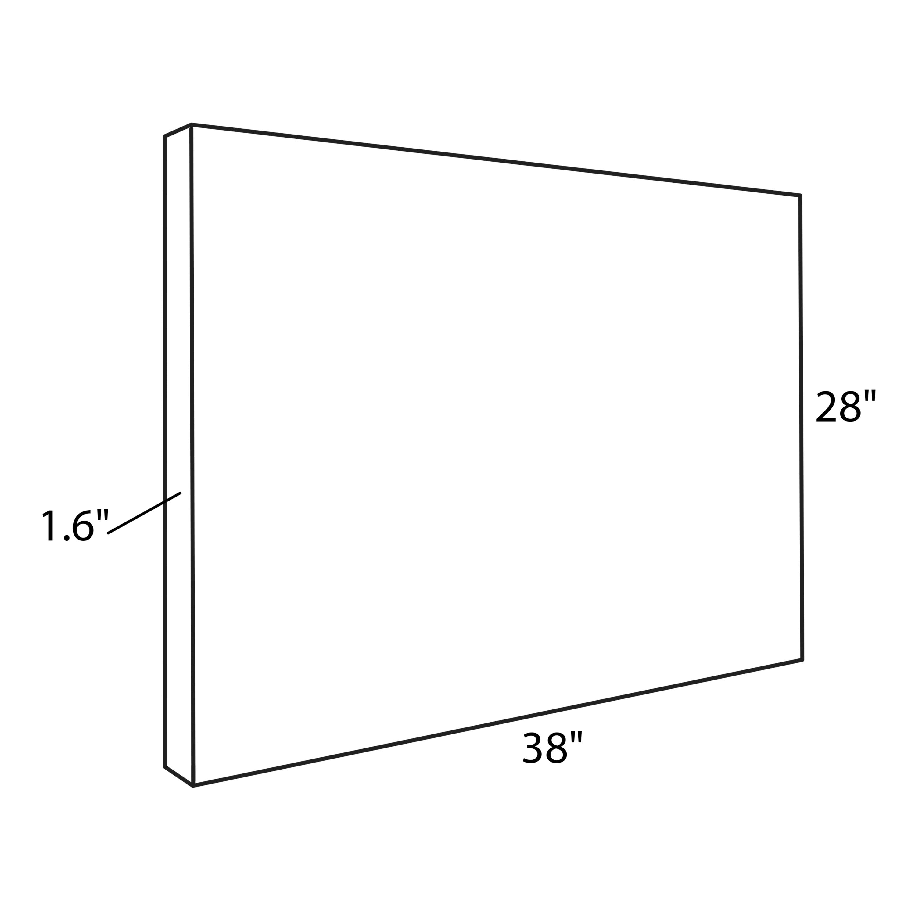 Sylvie Lush Green Forest On A Foggy Day Framed Canvas by The Creative Bunch Studio