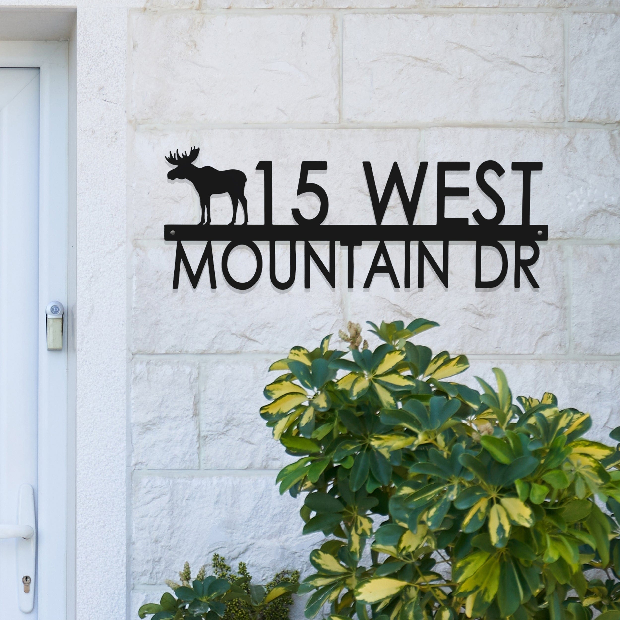 [COL] Modern Outdoor House Numbers - 9 Styles - Personalized Address Signs for House