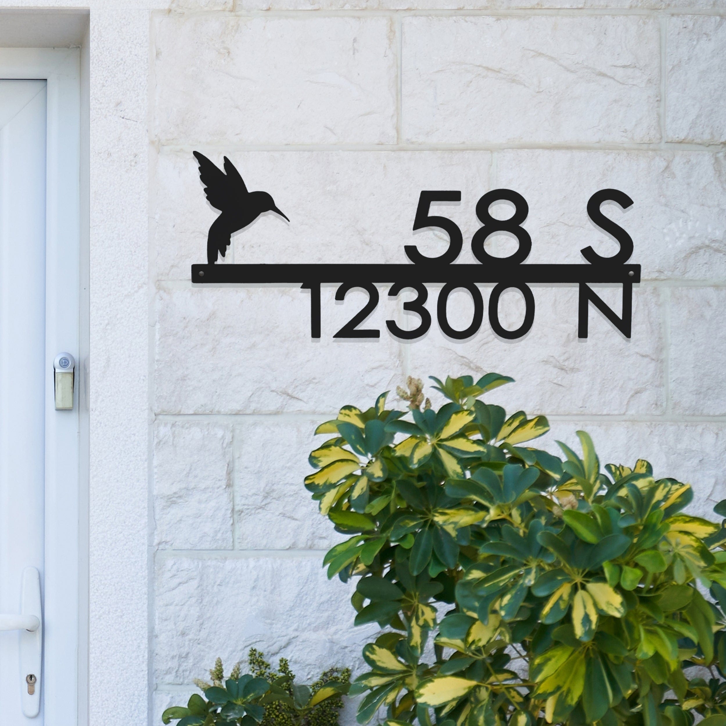 [COL] Modern Outdoor House Numbers - 9 Styles - Personalized Address Signs for House