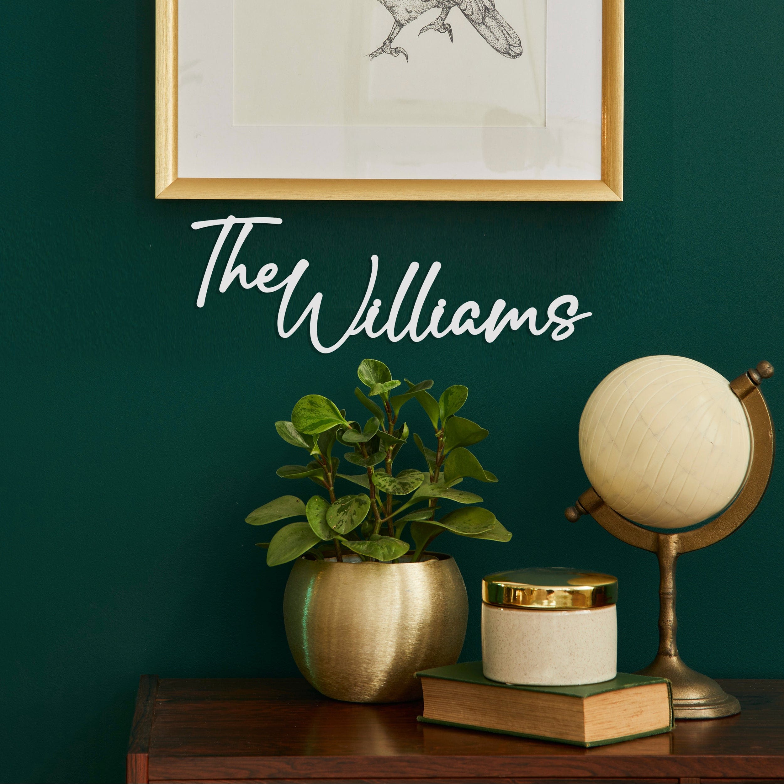 [COL] Signature Family Name Signs for Outdoors