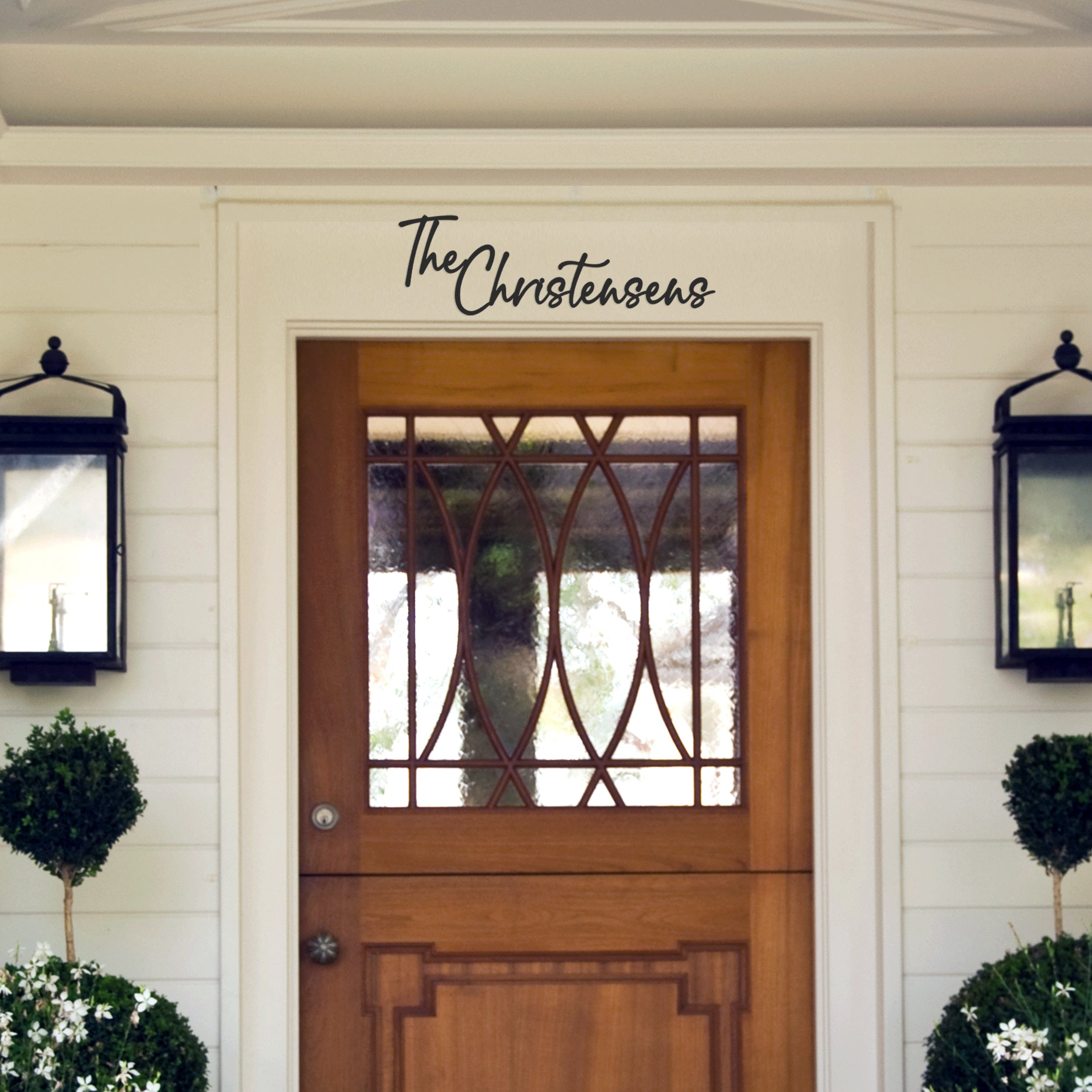 [COL] Signature Family Name Signs for Outdoors