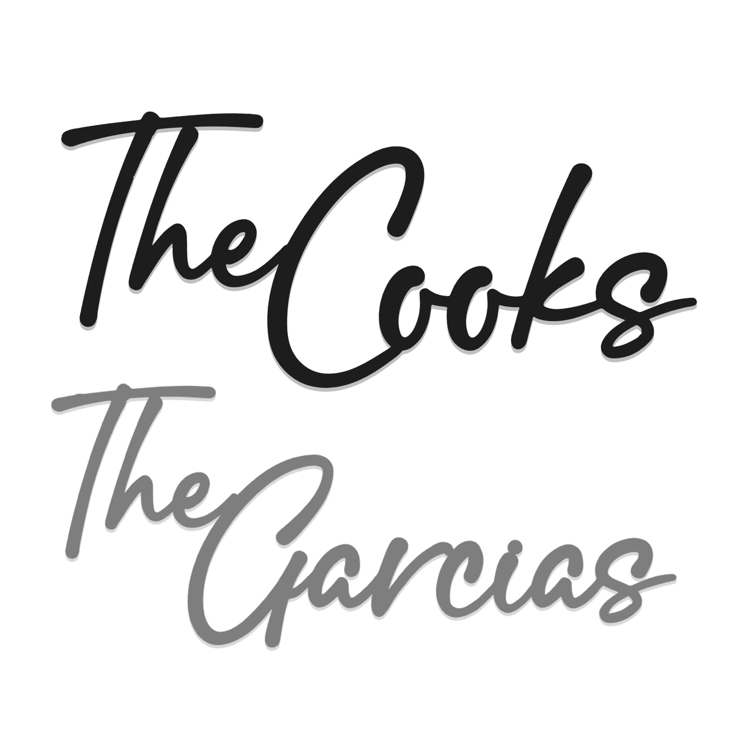 [COL] Signature Family Name Signs for Outdoors