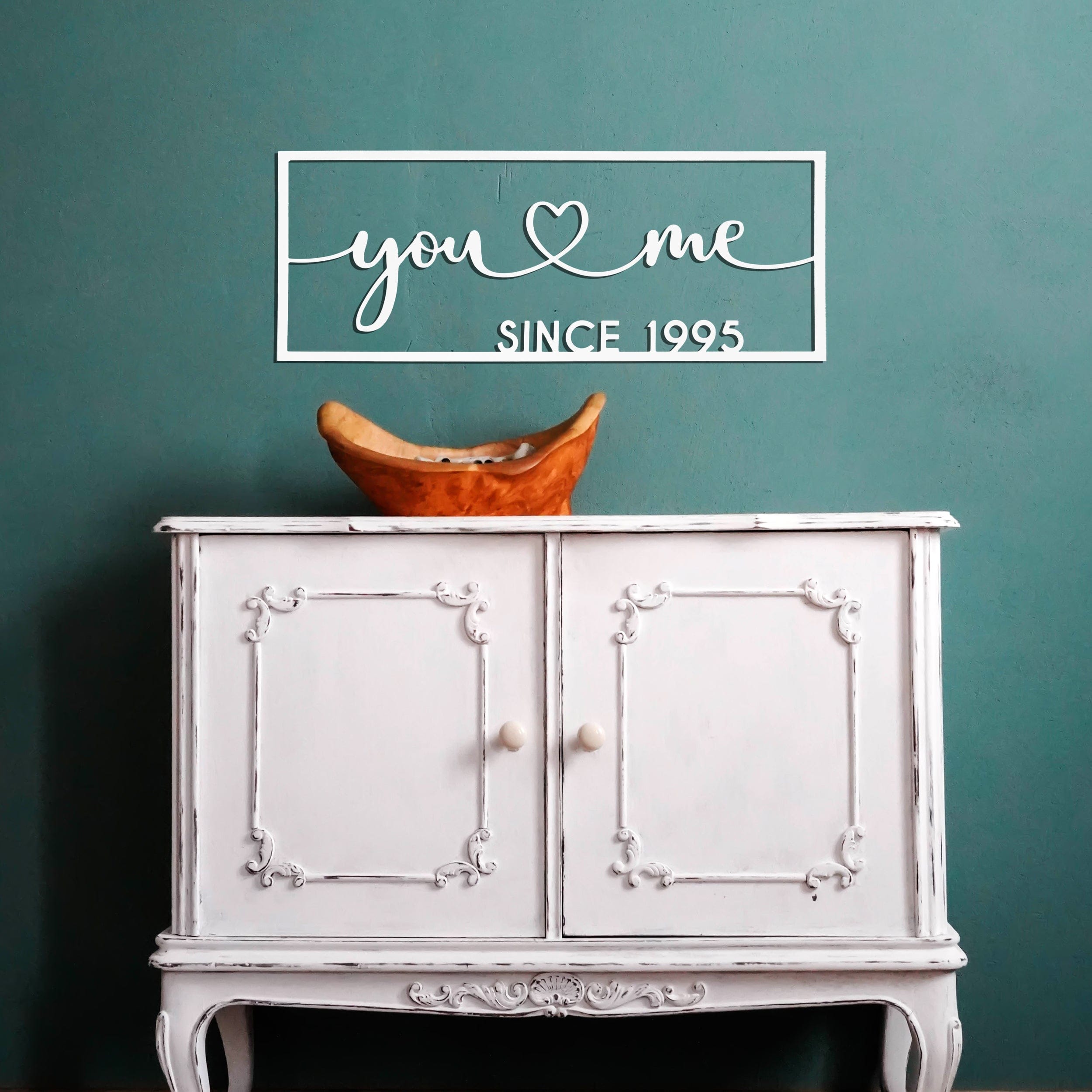 [COL] So Happy Together Personalized Name Sign - You And Me sign for bedroom or wedding