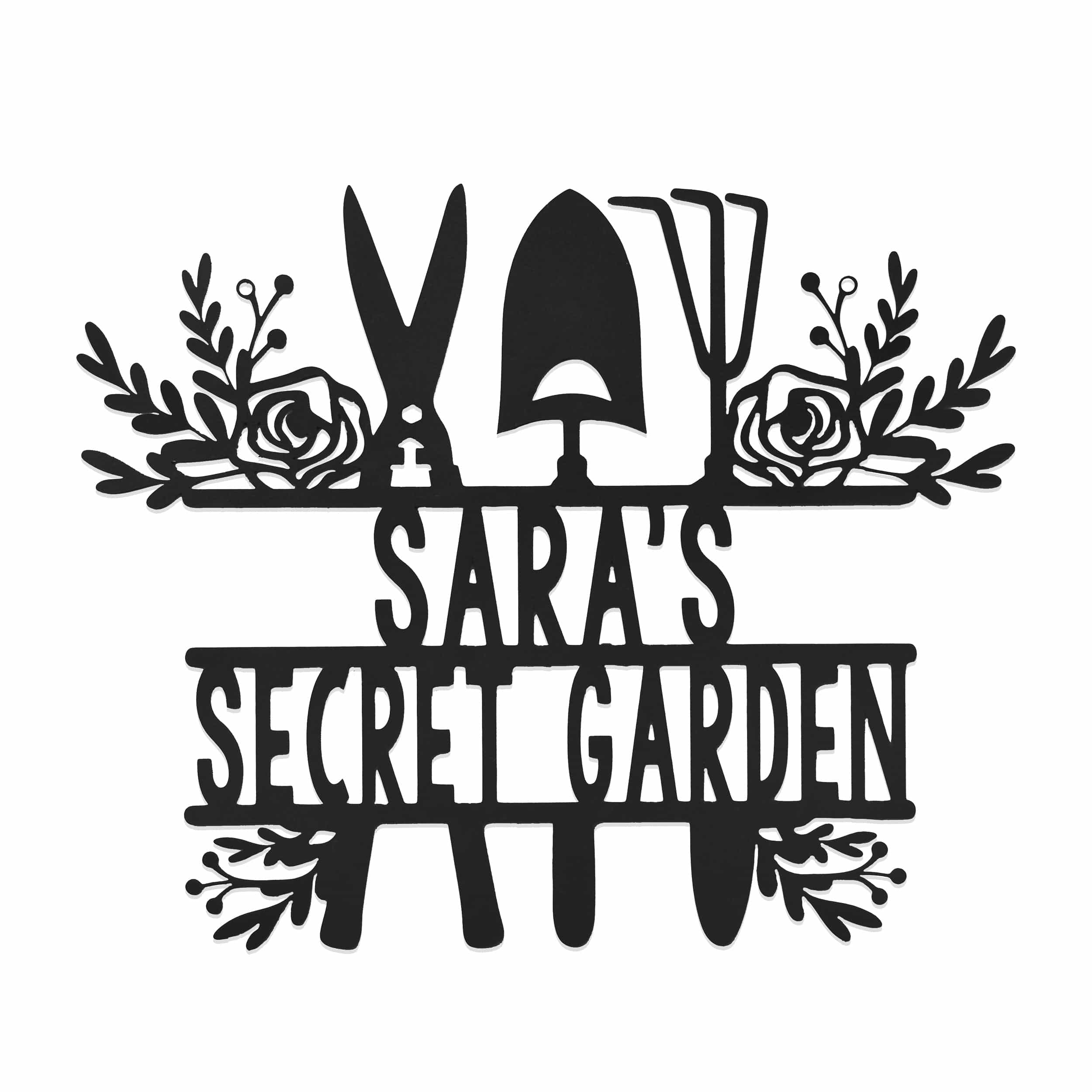 [COL] Find Me In The Garden Custom Sign - 2 Styles - Personalized Gardening Decor Outdoor Signs